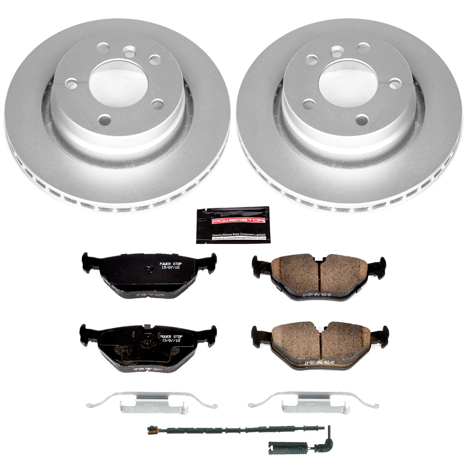 Power Stop 2000 BMW 323i Front & Rear Z23 Evolution Sport Coated Brake Kit (1x psbCRK869, 1x psbCRK877) thumbnail 5