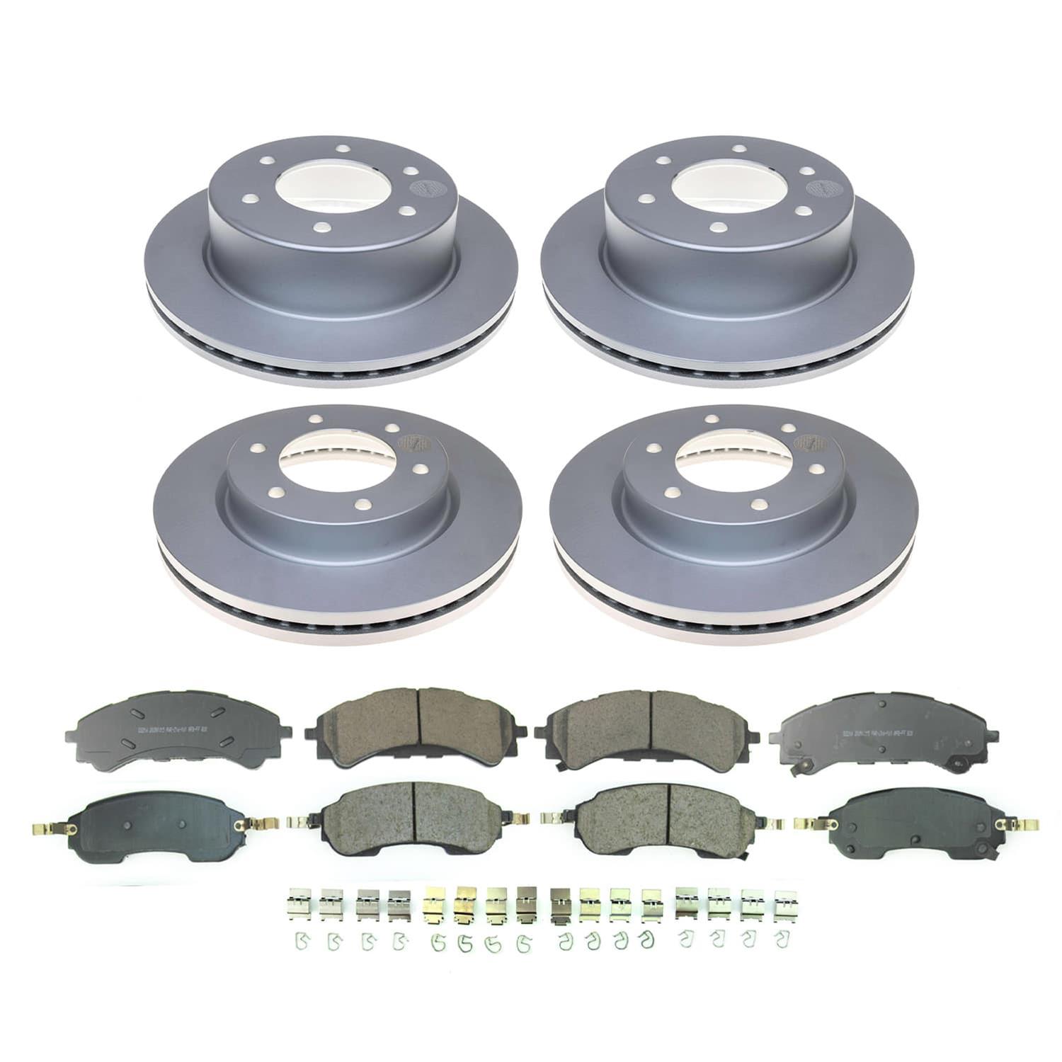 PowerStop 21-24 Ford Bronco Geomet Z17 Evolution Coated Brake Rotor Kit thumbnail 5