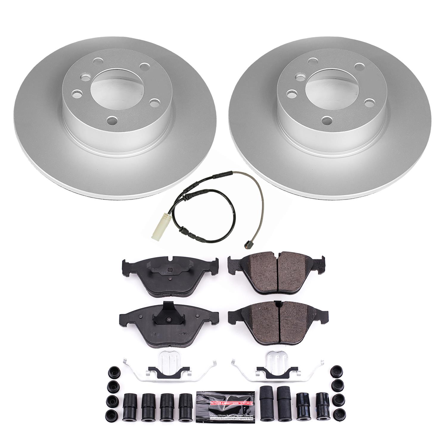 Power Stop 11-13 BMW 328i Front & Rear Z23 Coated Brake Kit (1x psbCRK5980, 1x psbCRK8823) thumbnail 6