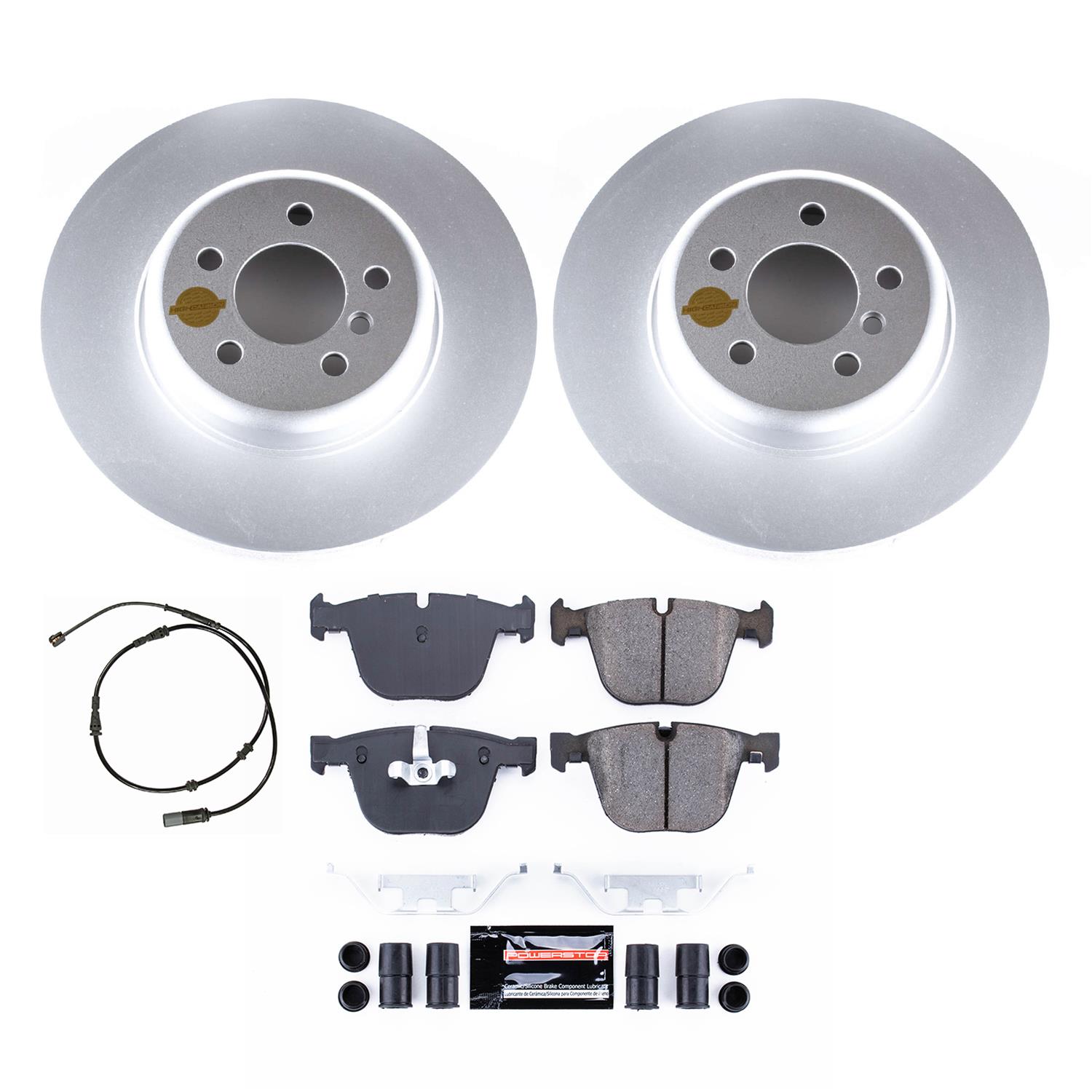 Power Stop 11-15 BMW 740Li Front & Rear Z23 Coated Brake Kit (1x psbCRK6026, 1x psbCRK8848) thumbnail 6