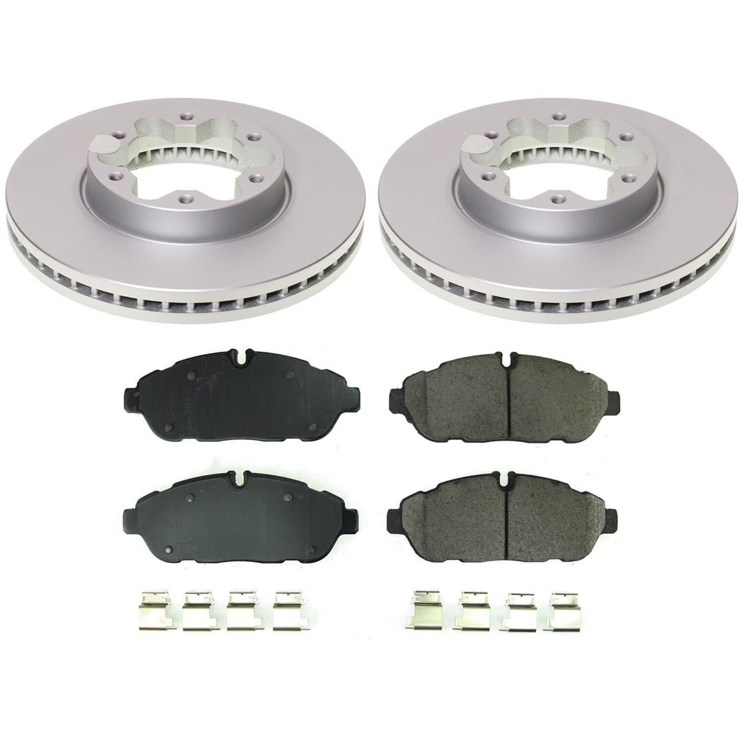 Power Stop 20-23 Ford Transit-350 HD Front and Rear Z17 Coated Brake Kit (1x psbCRK8980, 1x psbCRK8981) thumbnail 8