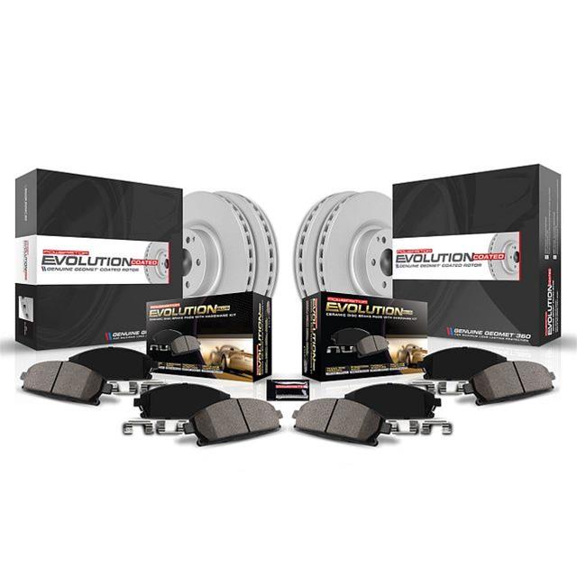 Power Stop 21-23 Ford Mustang Front and Rear Z17 Coated Brake Kit (1x psbCRK6812, 1x psbCRK9029) thumbnail 6