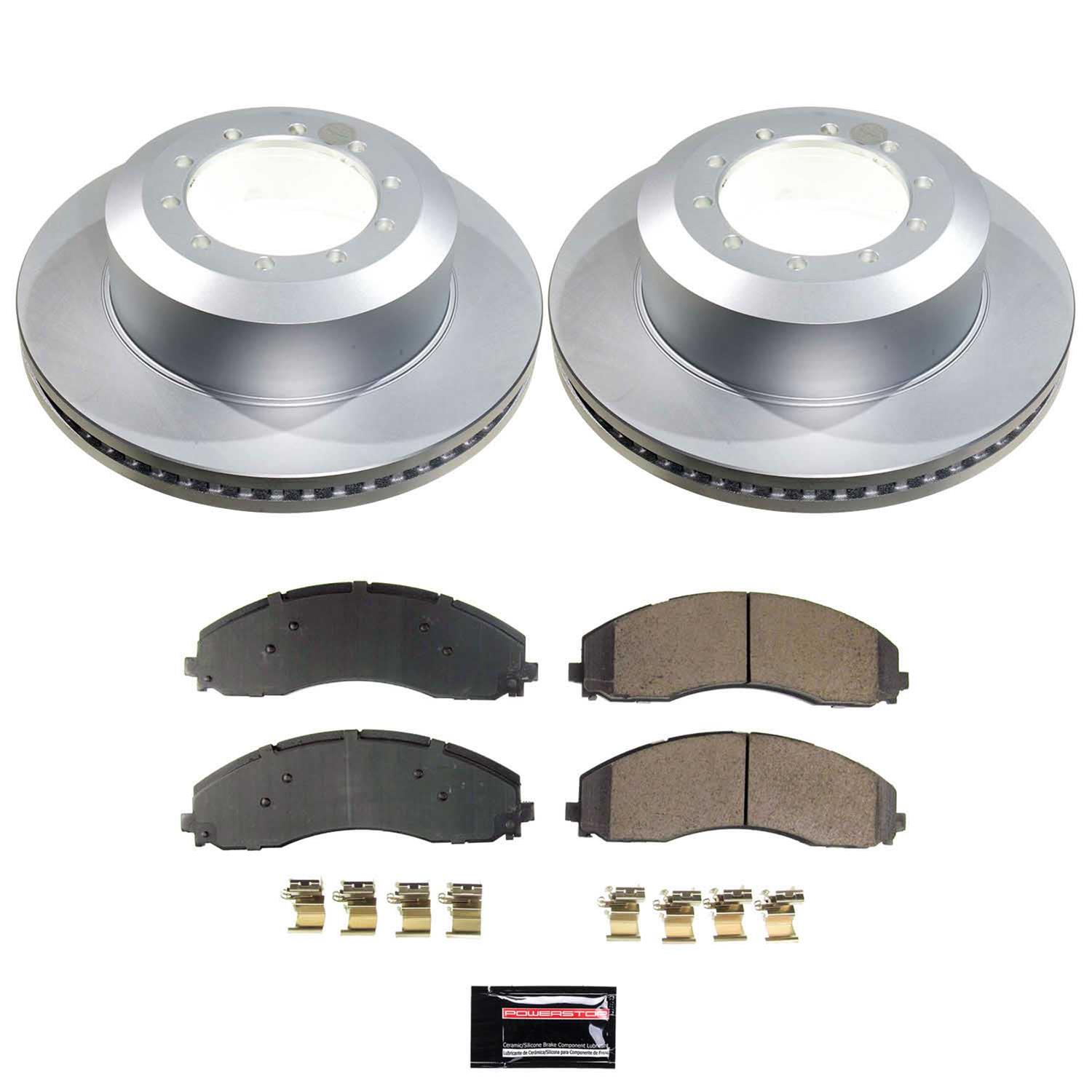 PowerStop Z17 Evolution Plus GEOMET Coated Brake Kits for 2023-2024 F-450 SUPER DUTY, F-550 DUTY - CRK9184 COATED BRAKE KIT thumbnail 5