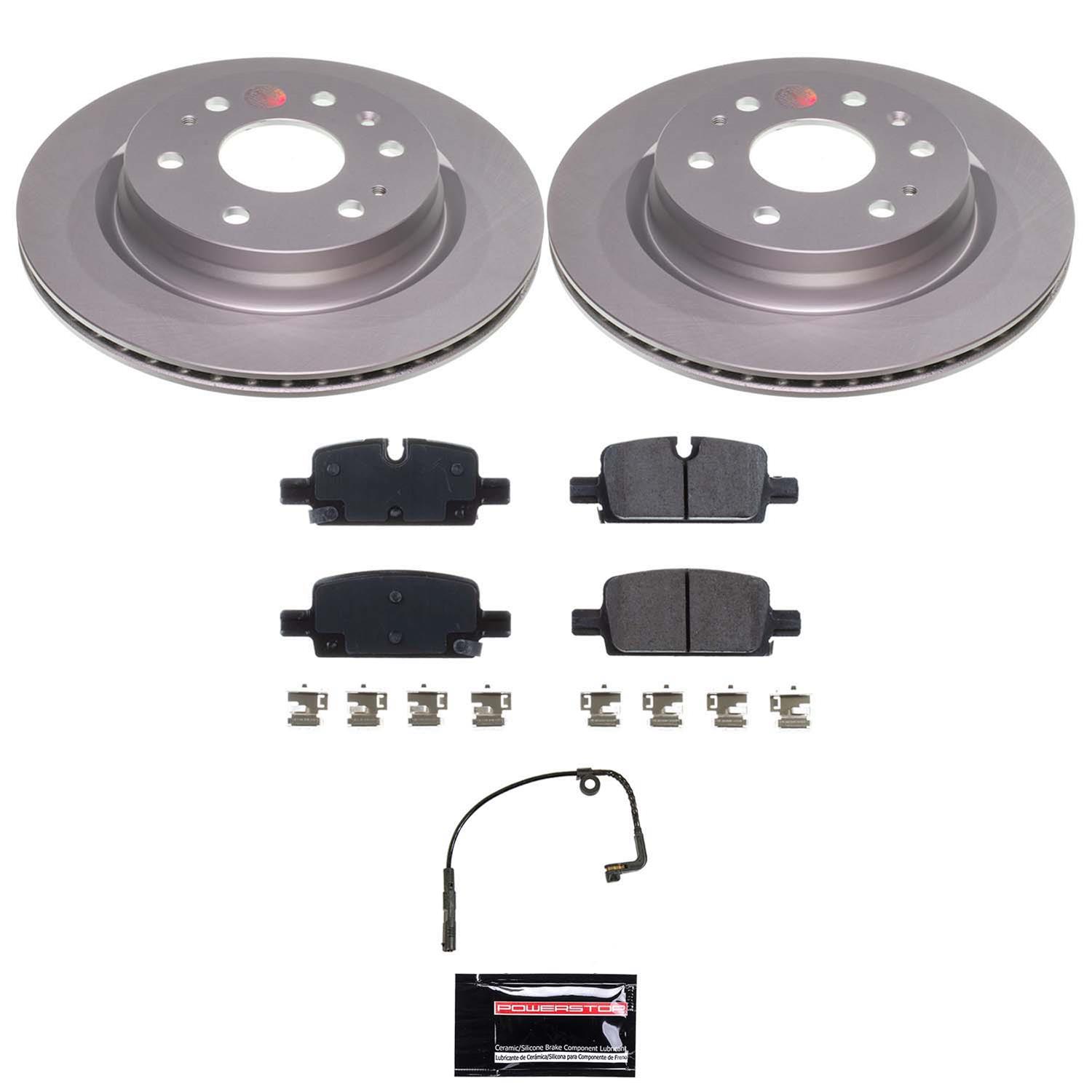Power Stop 2023 Chevrolet Colorado Rear Z17 Coated Brake Kit thumbnail 5