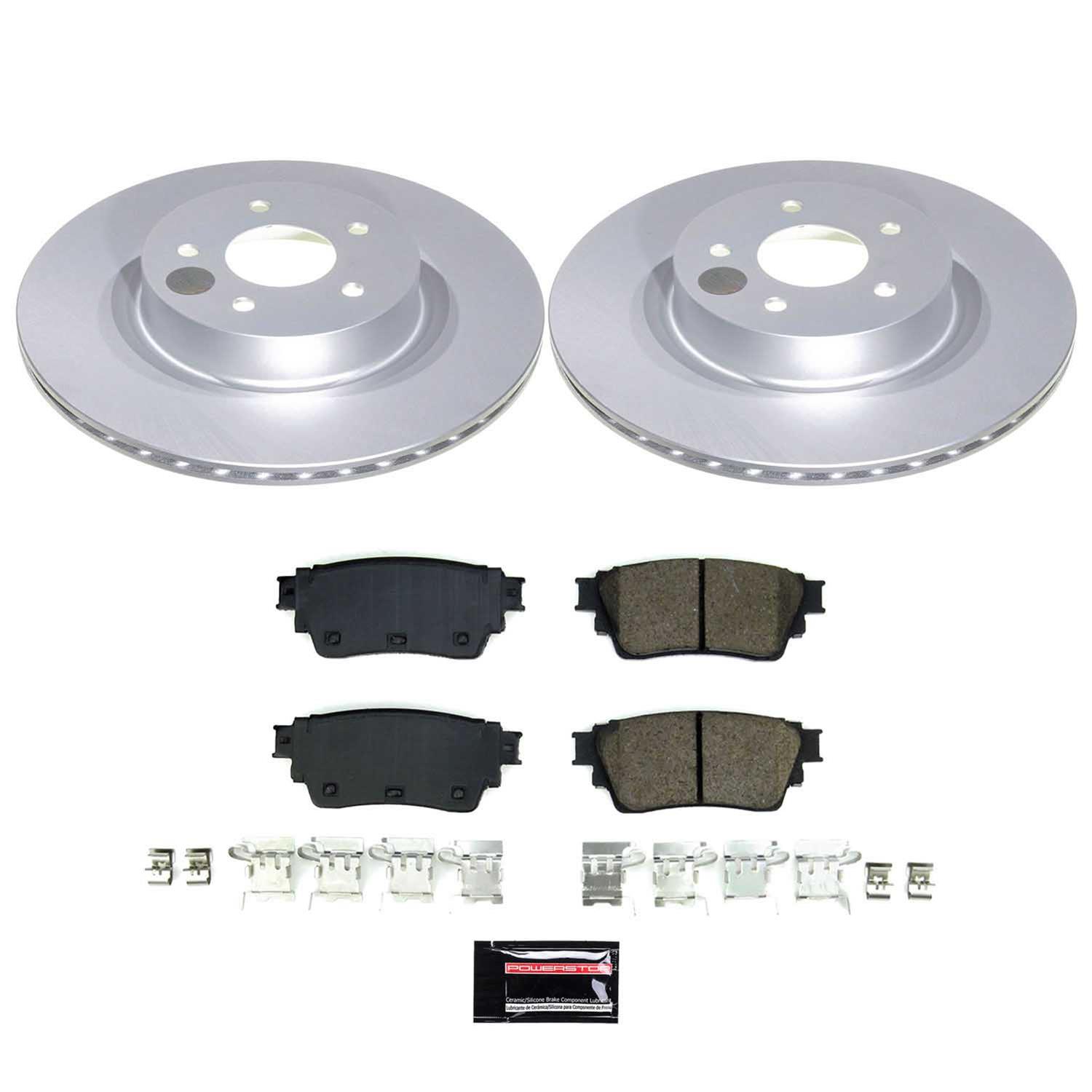 Power Stop 22-24 Infiniti QX60 Front and Rear Z17 Coated Brake Kit (1x psbCRK9206, 1x psbCRK9219) thumbnail 8