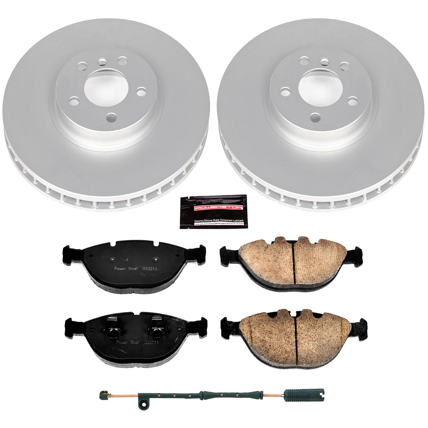 Power Stop 05-06 BMW X5 Front Z23 Coated Brake Kit (1x psbZ23-920, 1x psbSW-0479, 2x psbEBR667EVC) thumbnail 4