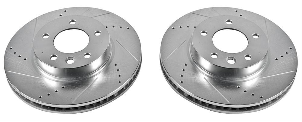Power Stop 04-06 Porsche Cayenne Front Evolution Drilled & Slotted Rotors - Pair thumbnail 4