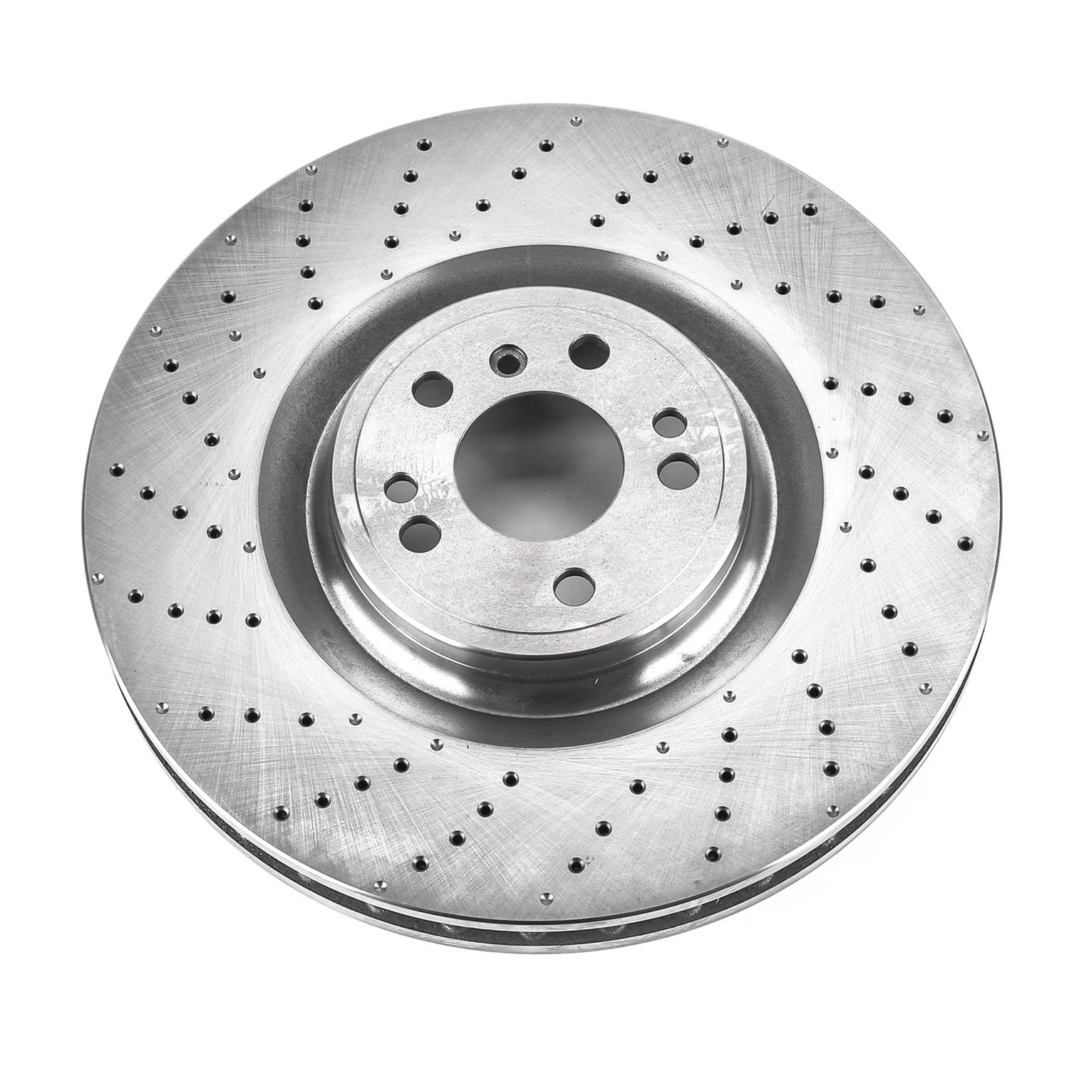 PowerStop Z17 Evolution Plus Stock Replacement Brake Kits for 2017-2019 GLE43 AMG, 2016-2018 GLE550E, 2012-2014 ML550 - KOE8191 Rotor and Pad Combos, Autospecialty Replacement, Front/Rear, Solid Surface Rotors, Ceramic Pads, Mercedes-Benz, Kit thumbnail 6