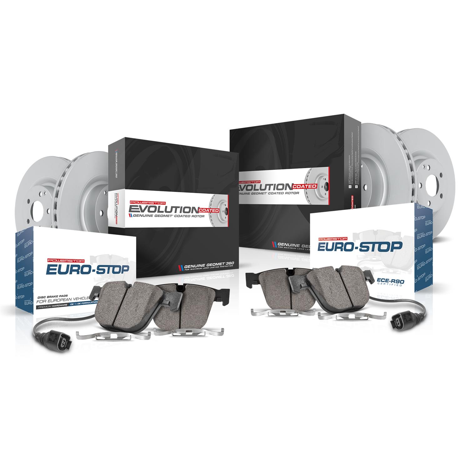 Power Stop 16-20 BMW X1 Front & Rear Euro-Stop Brake Kit (1x psbESK7888, 1x psbESK7899) thumbnail 8