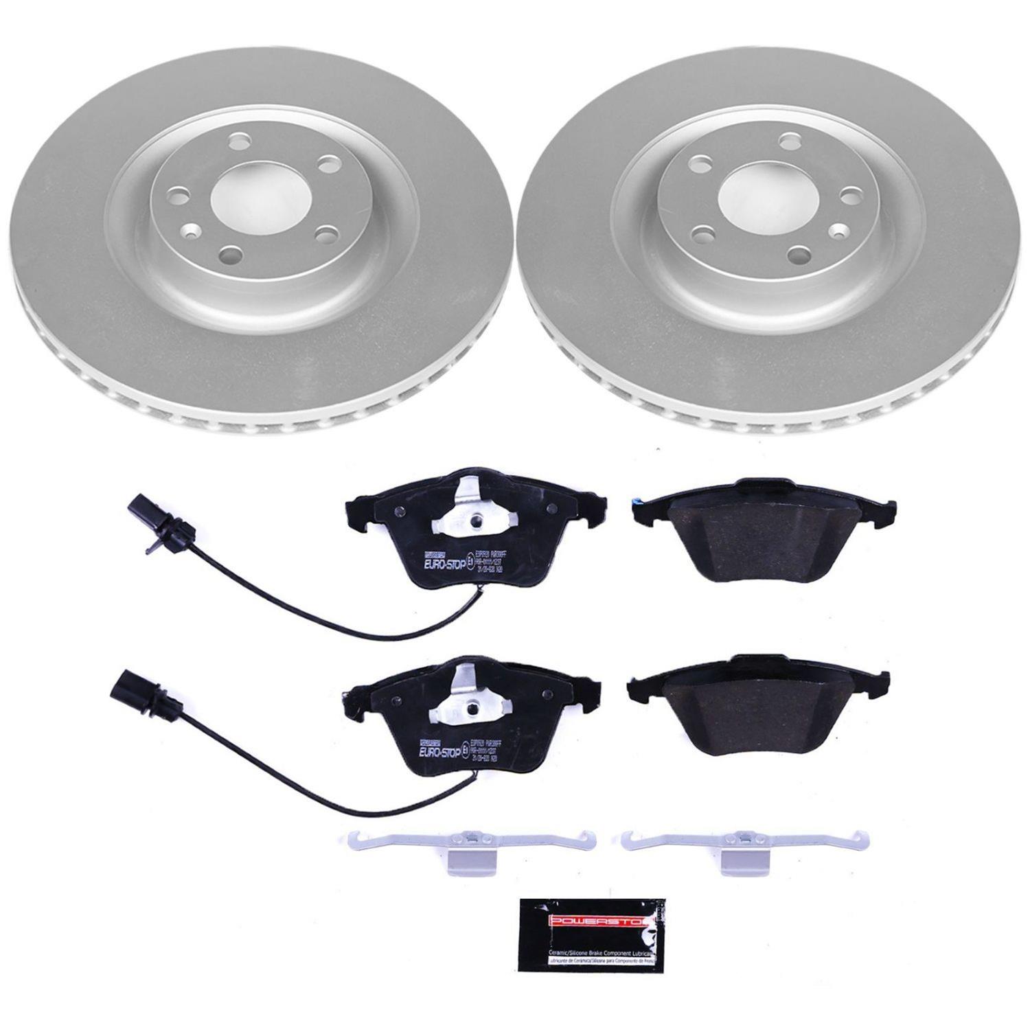 Power Stop 04-09 Audi S4 Front & Rear Euro-Stop Brake Kit (1x psbESK2934, 1x psbESK4564) thumbnail 5