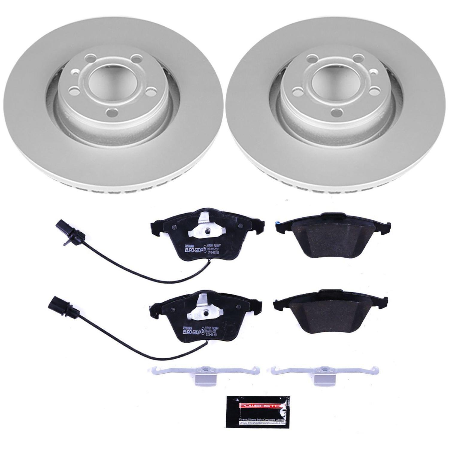 Power Stop 05-11 Audi A6 Front & Rear Euro-Stop Brake Kit (1x psbESK4625, 1x psbESK2993) thumbnail 9