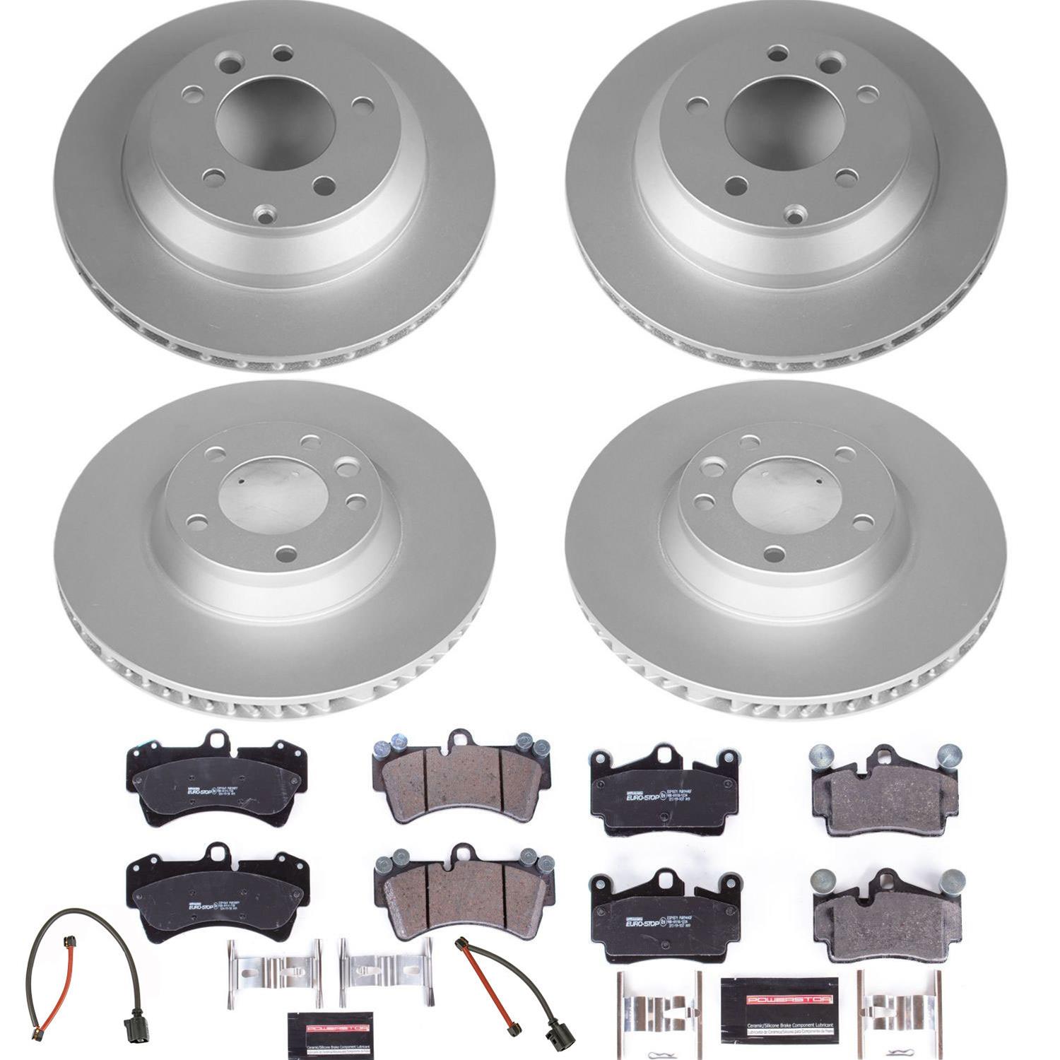 Power Stop 07-15 Audi Q7 Front & Rear Euro-Stop Brake Kit (1x psbESK5312, 1x psbESK4558) thumbnail 6