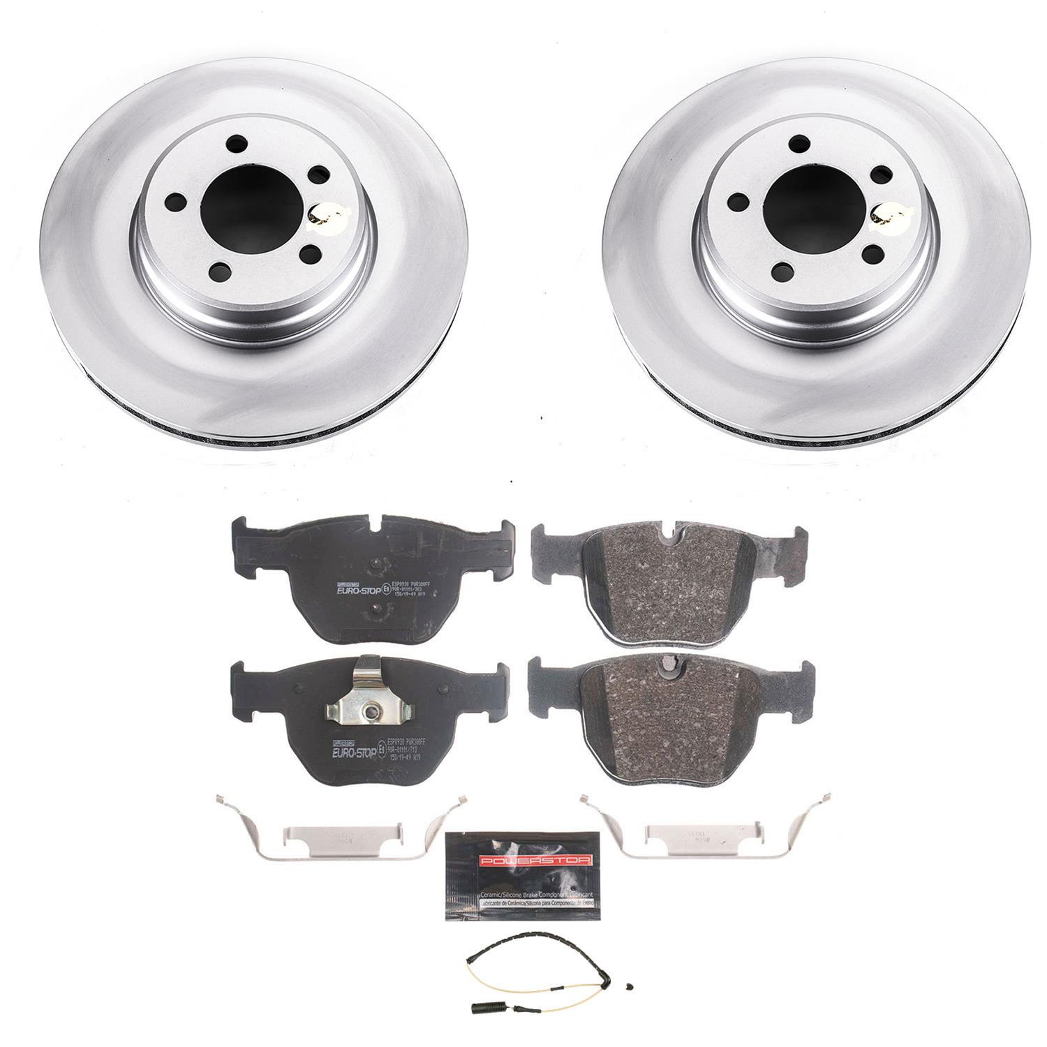 Power Stop 03-05 Land Rover Range Rover Front & Rear Euro-Stop Brake Kit (1x psbESK5742, 1x psbESK5111) thumbnail 7
