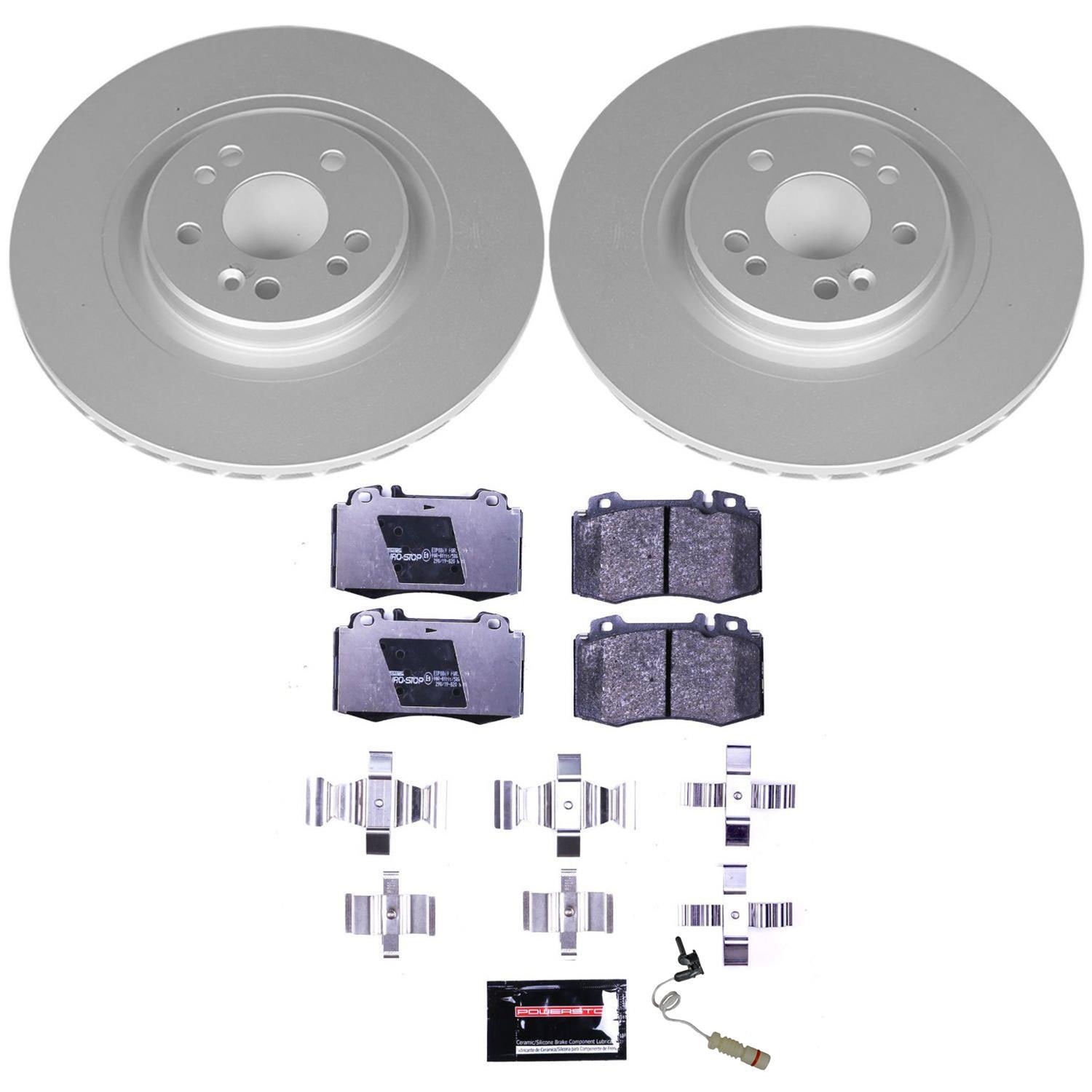 Power Stop 00-01 Mercedes-Benz ML430 Front & Rear Euro-Stop Brake Kit (1x psbESK5236, 1x psbESK5261) thumbnail 8