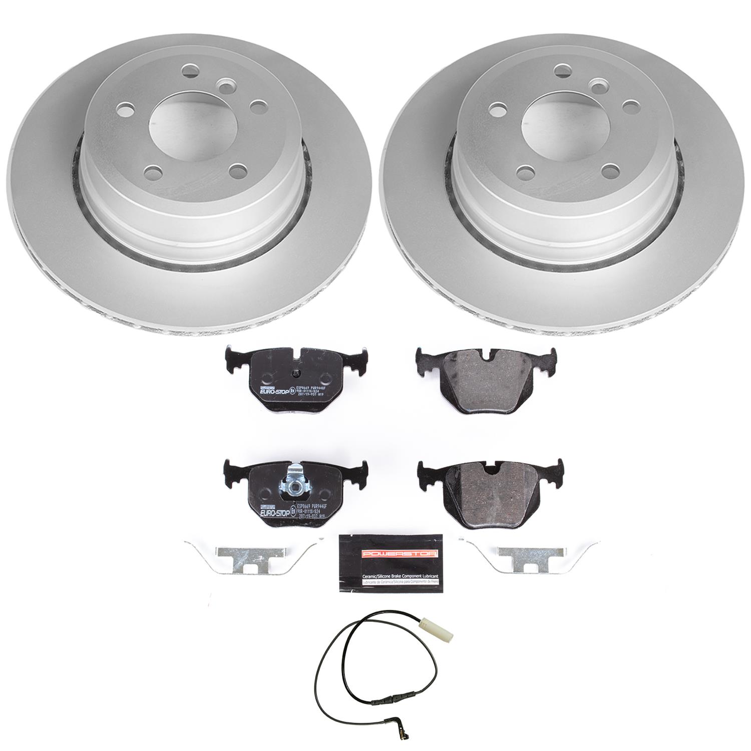 Power Stop 06-07 BMW 530xi Front & Rear Euro-Stop Brake Kit (1x psbESK2110, 1x psbESK5492) thumbnail 9