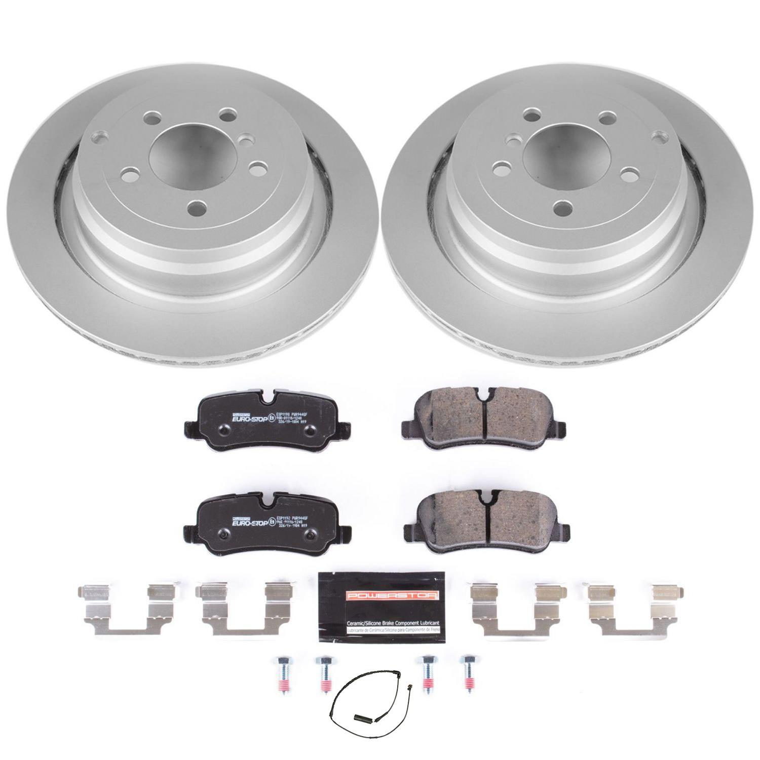 Power Stop 06-09 Land Rover Range Rover Front & Rear Euro-Stop Brake Kit (1x psbESK5624, 1x psbESK5419) thumbnail 9