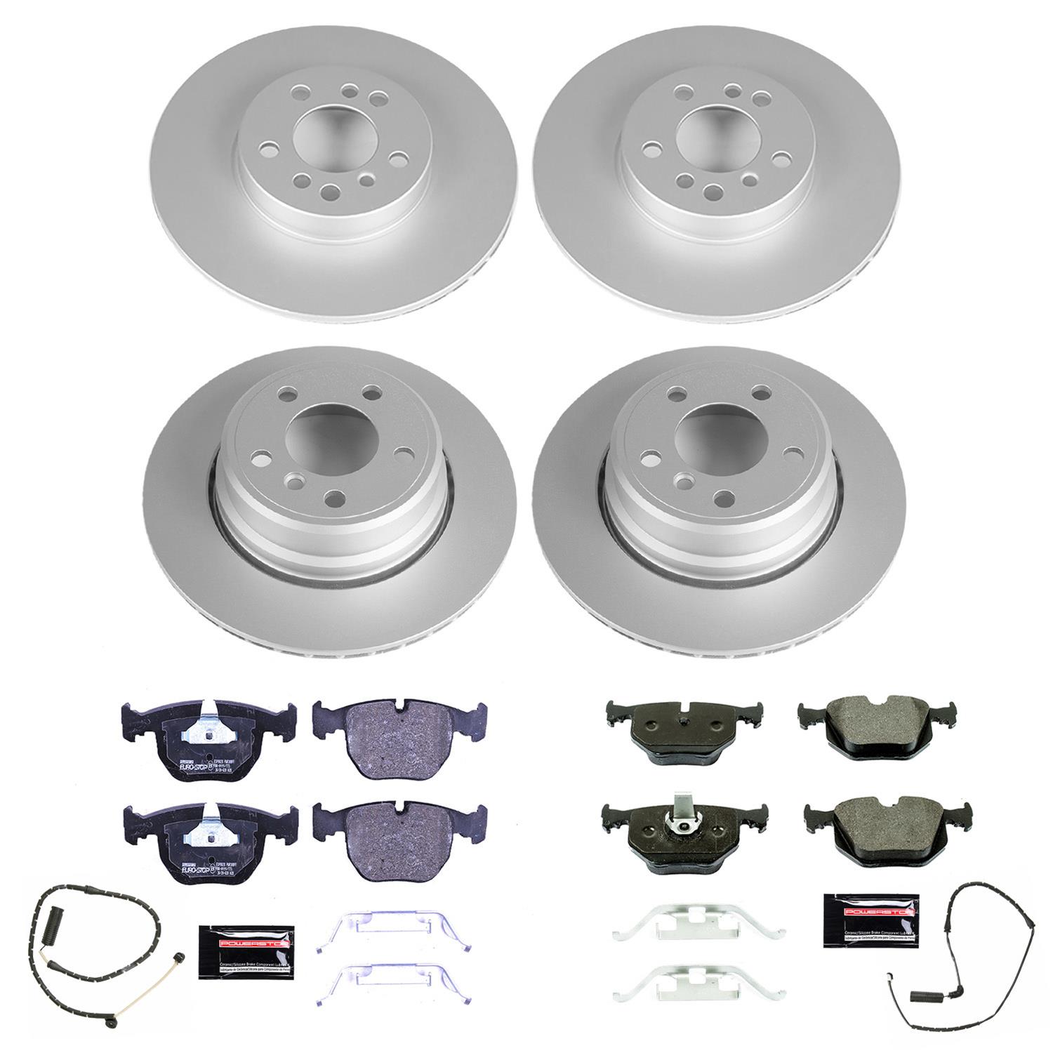 Power Stop 04-06 BMW X5 Front & Rear Euro-Stop Brake Kit (1x psbESK5734, 1x psbESK879) thumbnail 3