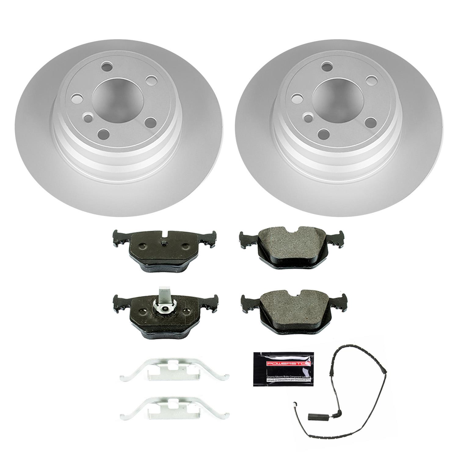 Power Stop 00-06 BMW X5 Front & Rear Euro-Stop Brake Kit (1x psbESK5720, 1x psbESK879) thumbnail 5