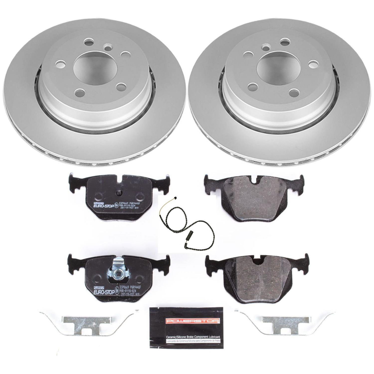 Power Stop 04-10 BMW X3 Front & Rear Euro-Stop Brake Kit (1x psbESK5298, 1x psbESK5738) thumbnail 7