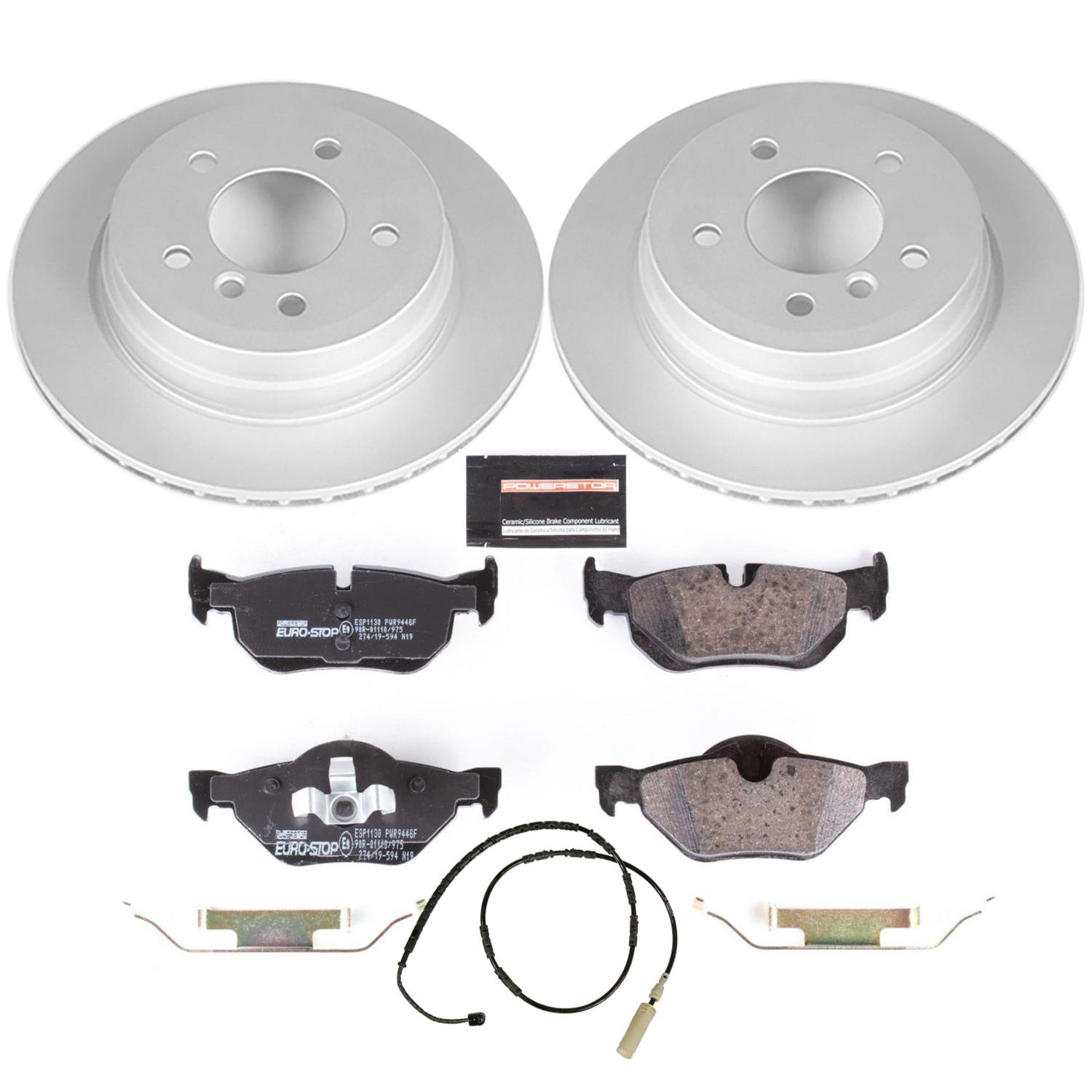 Power Stop 11-12 BMW 328i xDrive Front & Rear Euro-Stop Brake Kit (1x psbESK5980, 1x psbESK6073) thumbnail 5