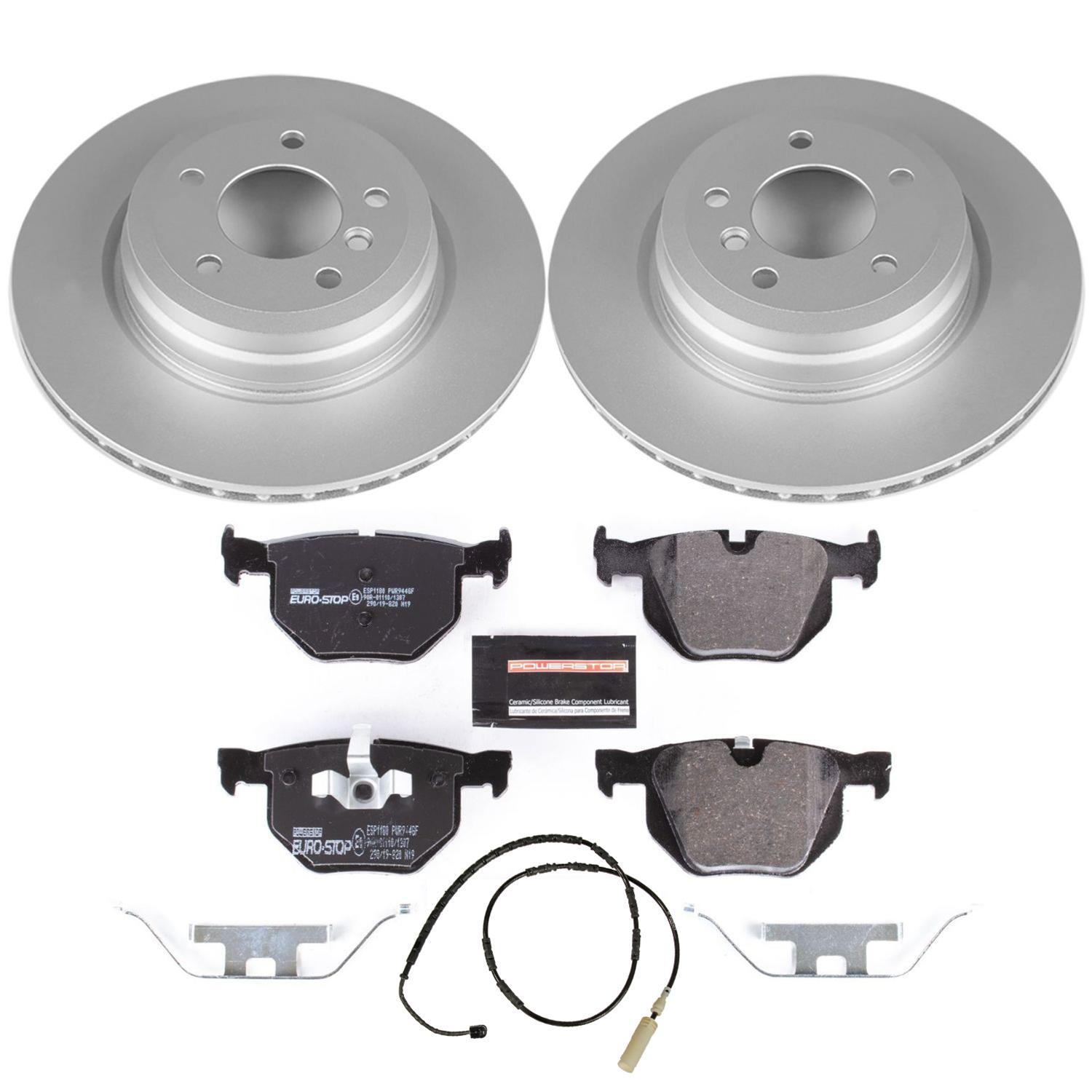 Power Stop 11-13 BMW 335i Front & Rear Euro-Stop Brake Kit (1x psbESK5982, 1x psbESK6055) thumbnail 7