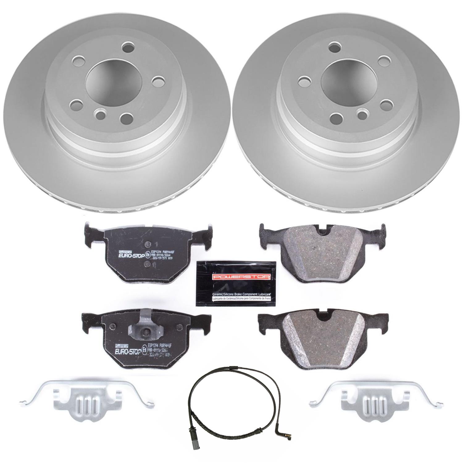 Power Stop 2009 BMW X5 Front & Rear Euro-Stop Brake Kit (1x psbESK4692, 1x psbESK5984) thumbnail 8