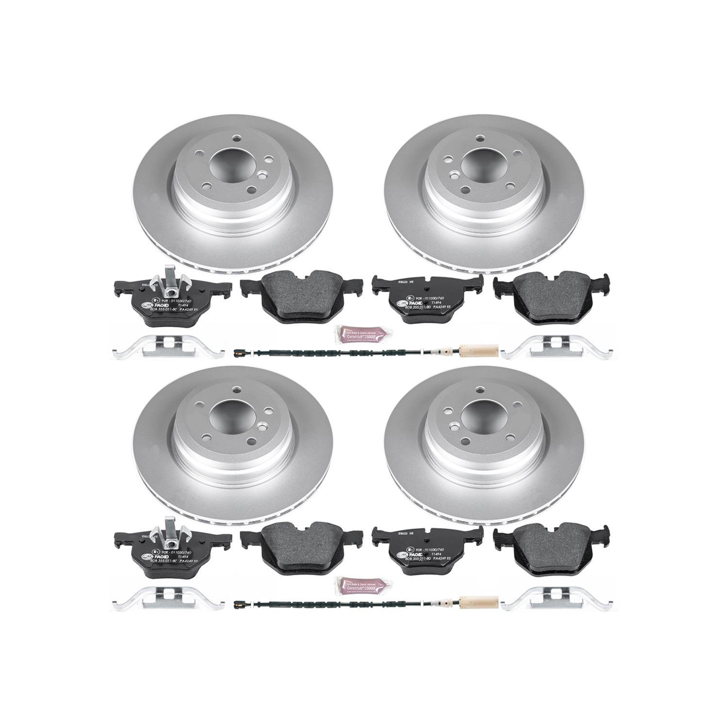 PowerStop Brake Kit | 2007–2011 Volvo S80 (KOE5610) main image 0