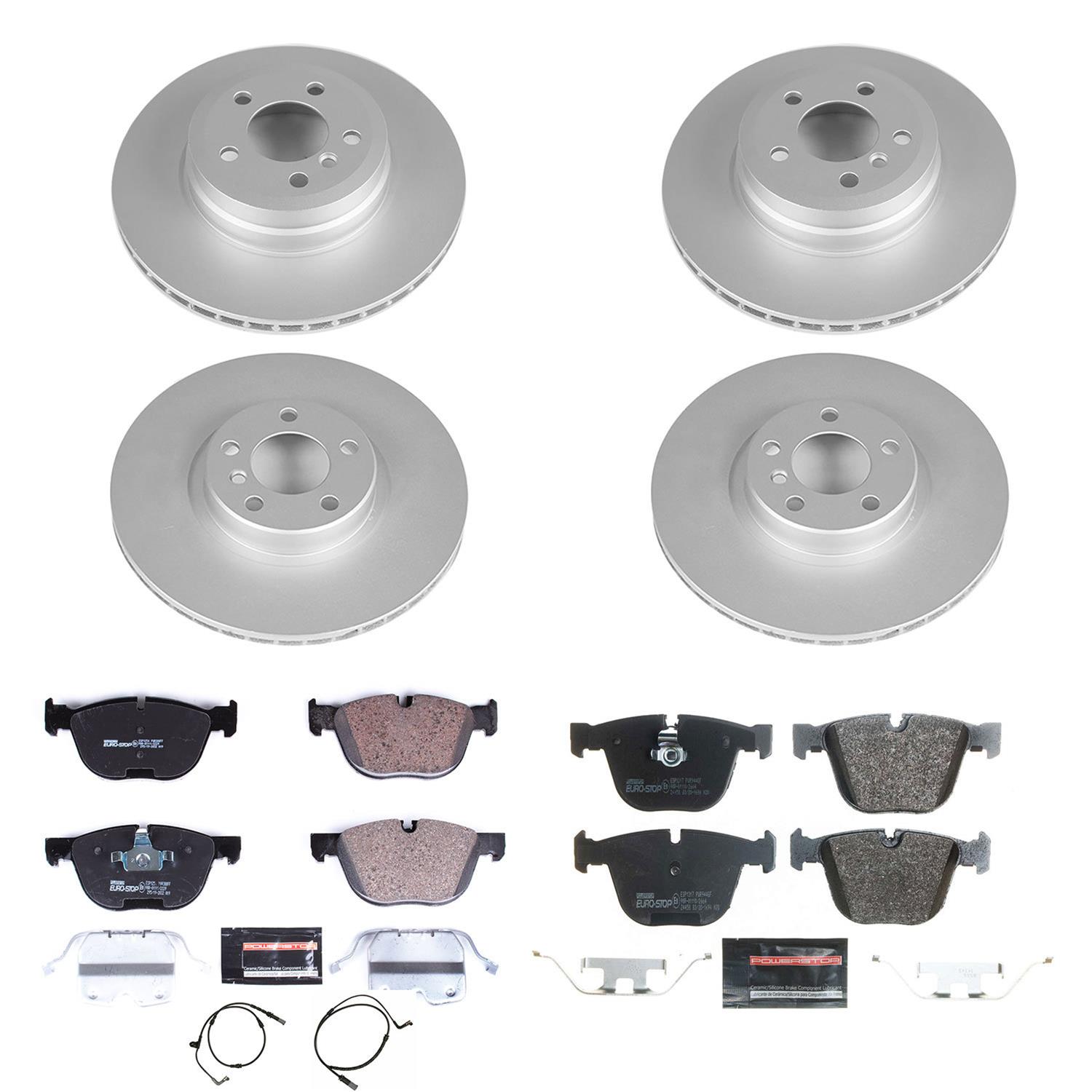 Power Stop 07-10 BMW X5 Front & Rear Euro-Stop Brake Kit (1x psbESK4692, 1x psbESK5985) thumbnail 7