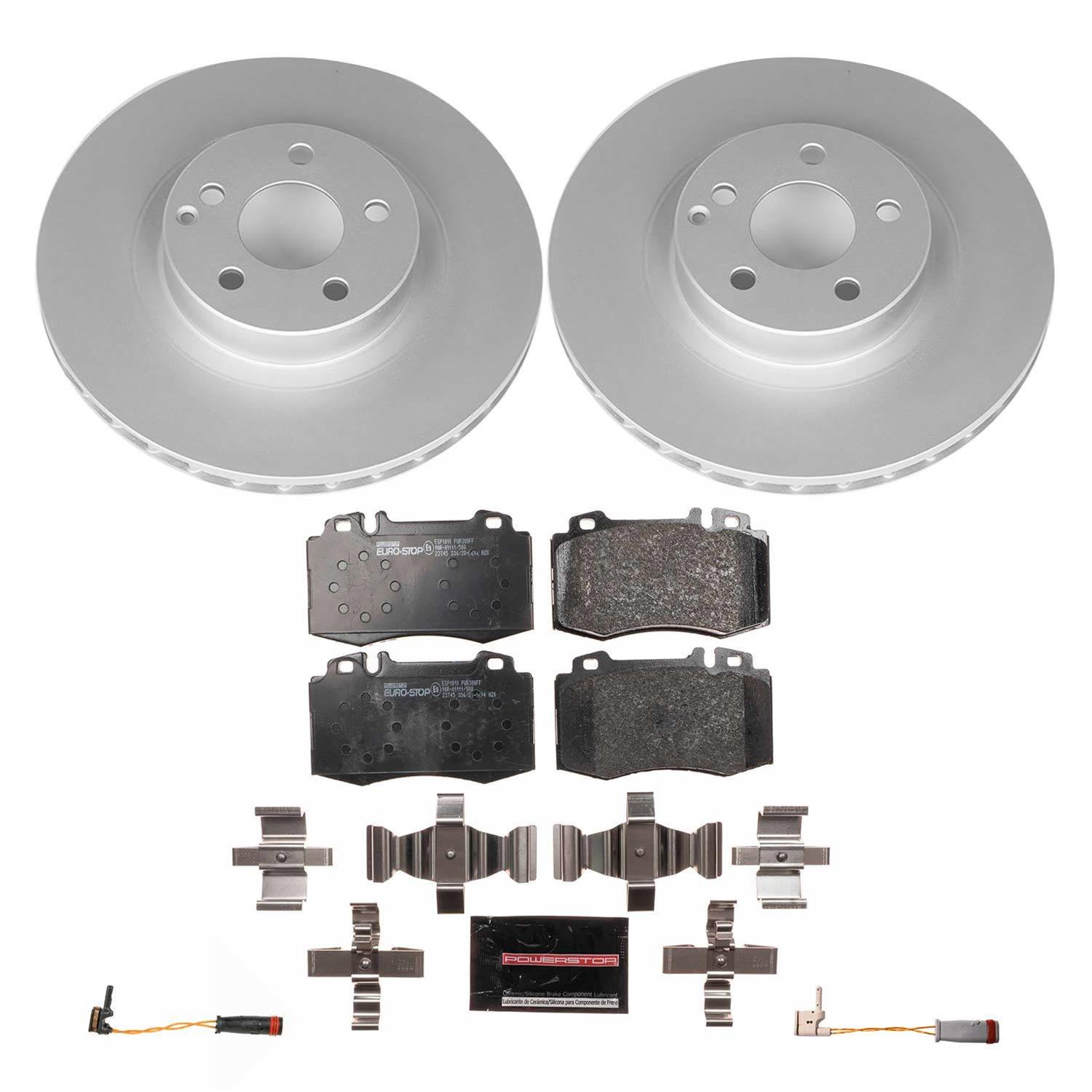 Power Stop Front & Rear Euro-Stop Brake Kit | Multiple Audi/Volkswagen Fitments (ESK5749)