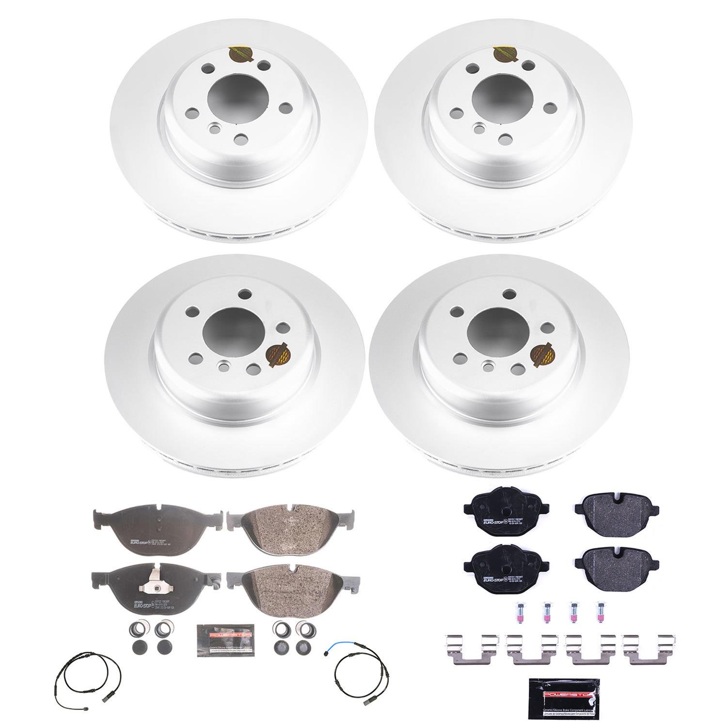 Power Stop 12-13 BMW 528i Front & Rear Euro-Stop Brake Kit (1x psbESK6034, 1x psbESK7162) thumbnail 6