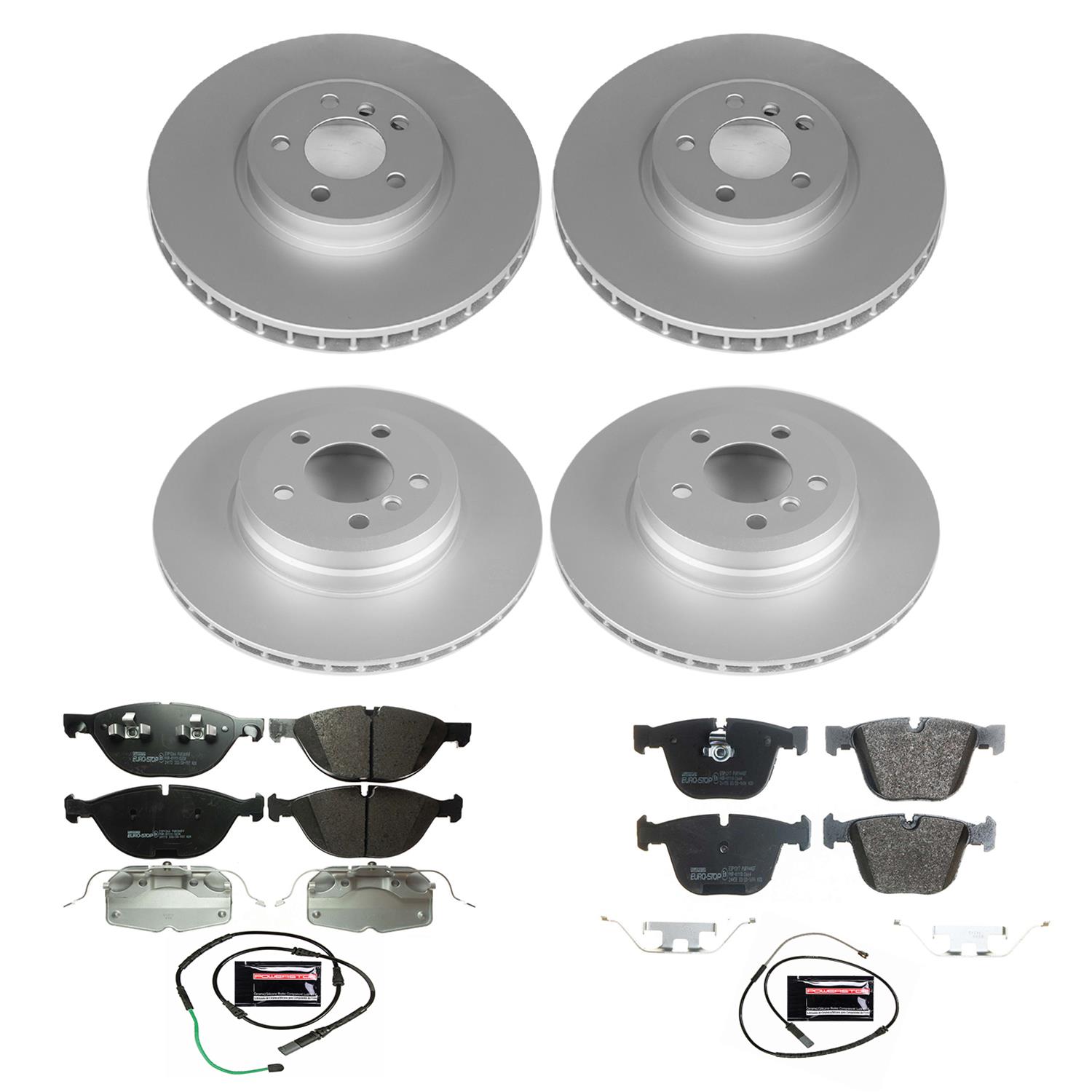 Power Stop 16-18 BMW X5 Front & Rear Euro-Stop Brake Kit (1x psbESK6009, 1x psbESK7430) thumbnail 5