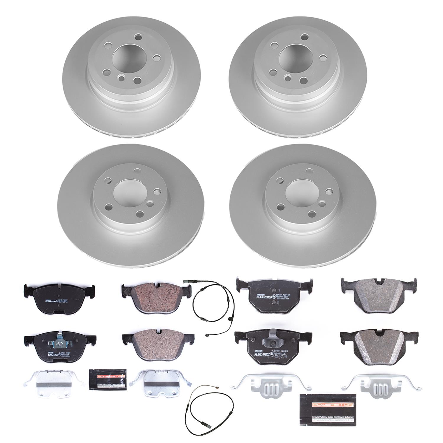 Power Stop 16-18 BMW X5 Front & Rear Euro-Stop Brake Kit (1x psbESK7429, 1x psbESK6064) thumbnail 7