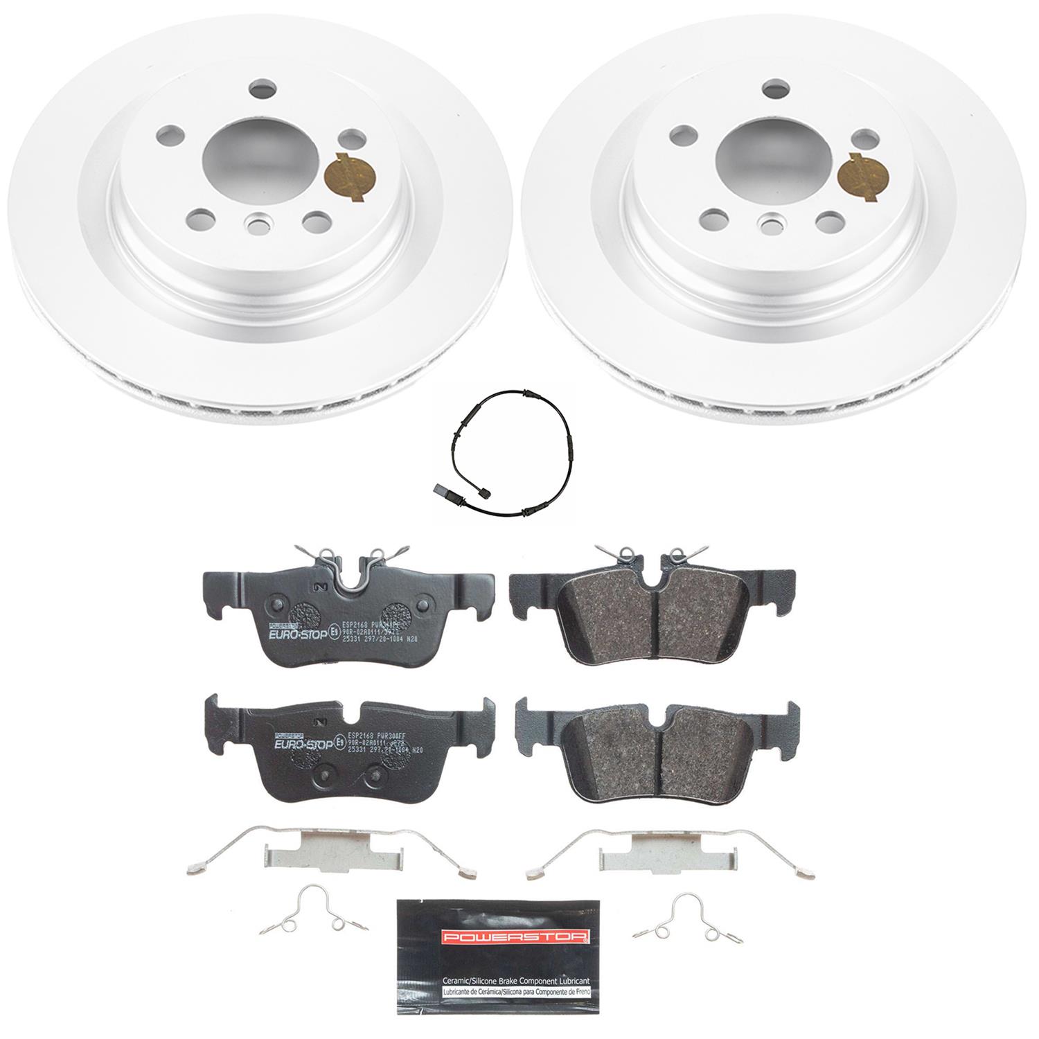 Power Stop 16-20 BMW X1 Front & Rear Euro-Stop Brake Kit (1x psbESK7888, 1x psbESK7899) thumbnail 9