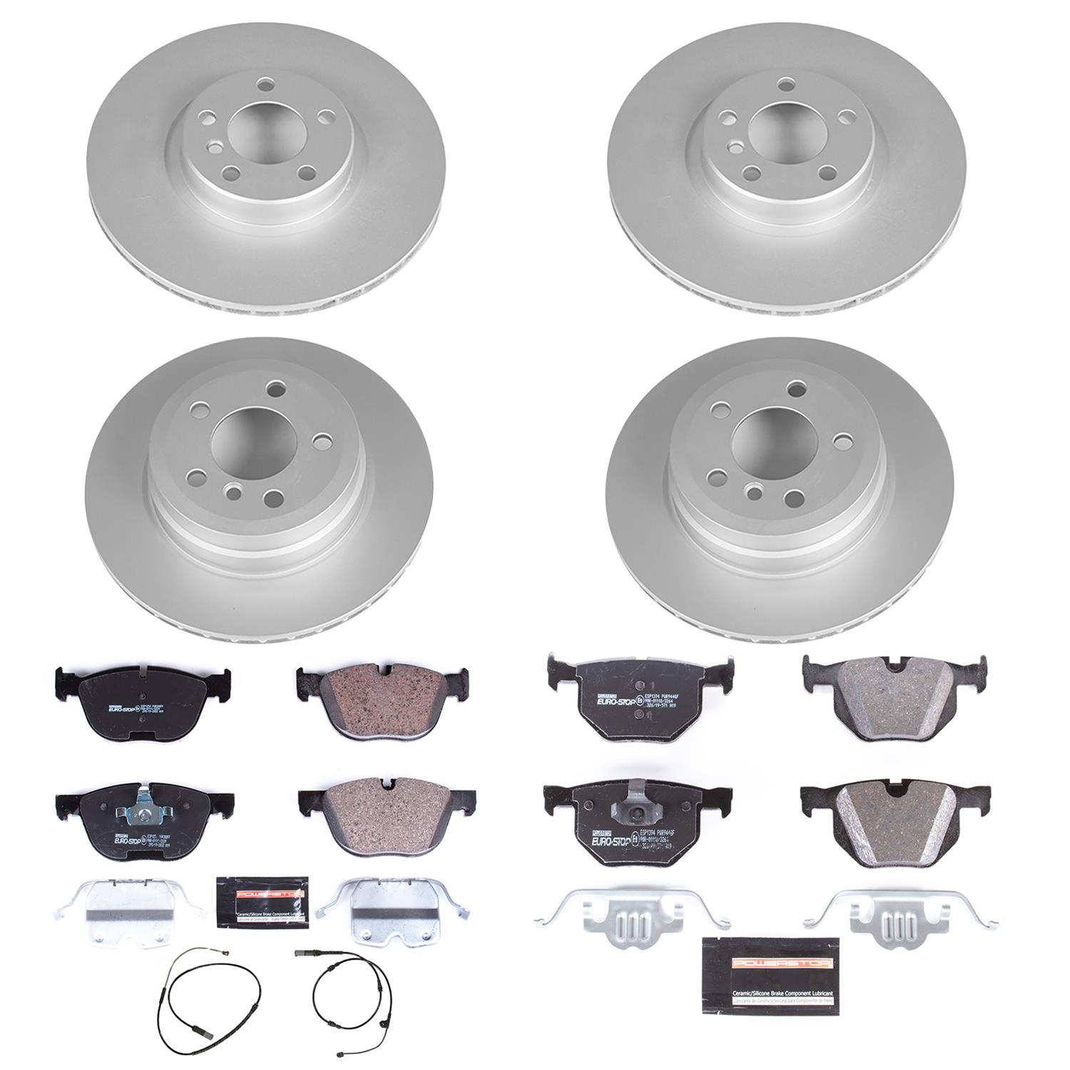 Power Stop 16-18 BMW X5 Front & Rear Euro-Stop Brake Kit (1x psbESK7429, 1x psbESK6061) thumbnail 7