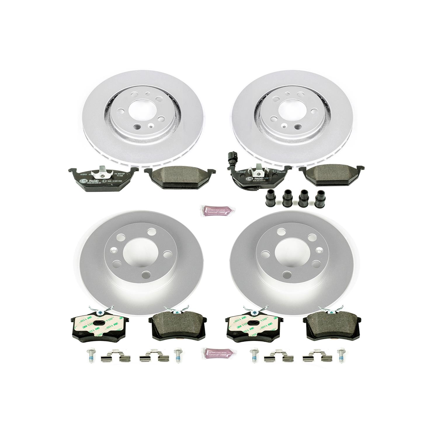 ESK847 Power Stop EuroStop Brake Kit