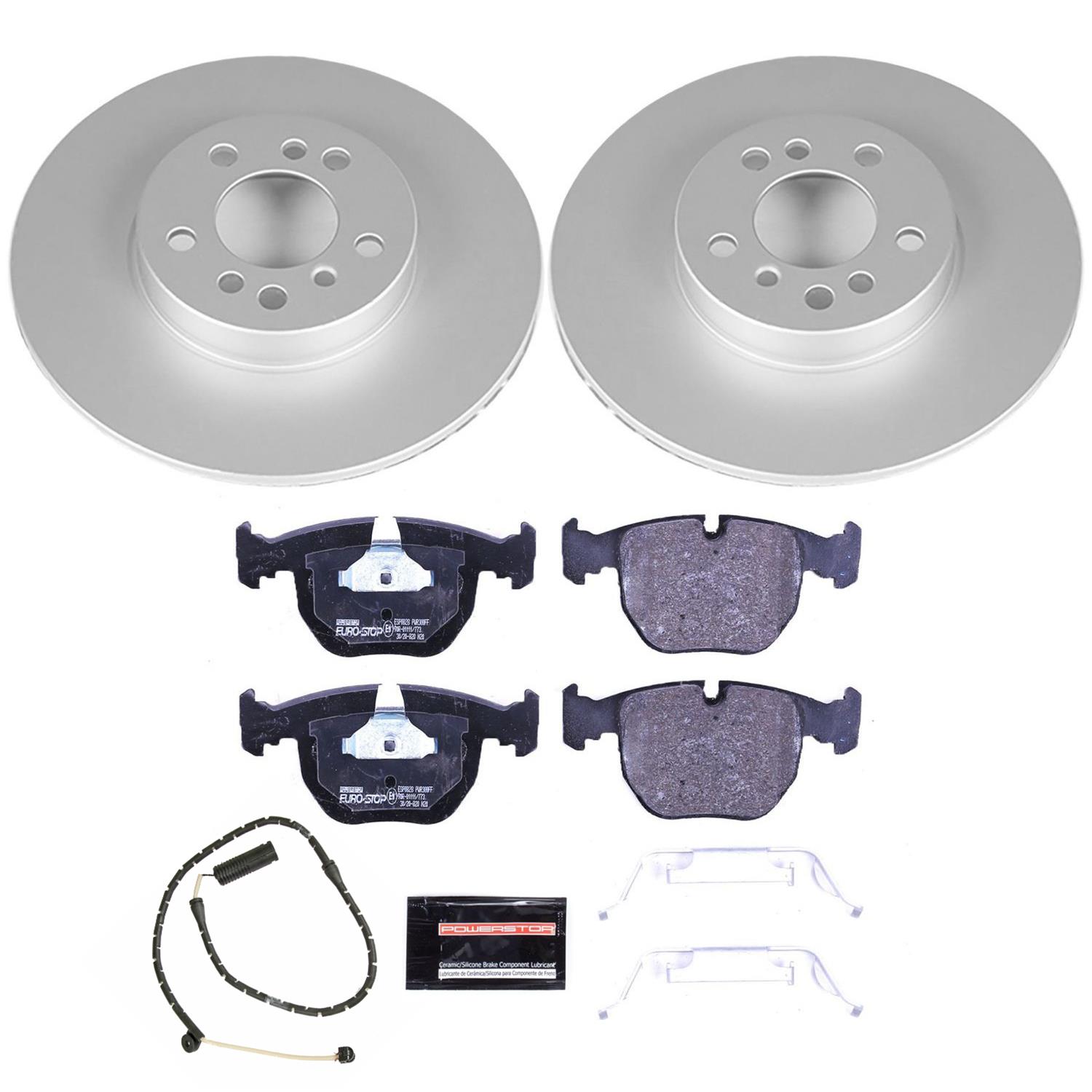 Power Stop 00-06 BMW X5 Front & Rear Euro-Stop Brake Kit (1x psbESK5720, 1x psbESK879) thumbnail 4