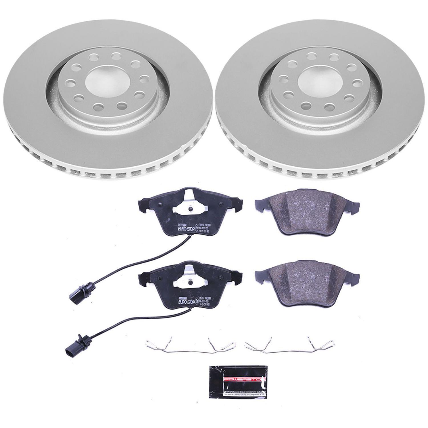 Power Stop 01-05 Audi Allroad Quattro Front & Rear Euro-Stop Brake Kit (1x psbESK891, 1x psbESK940) thumbnail 8