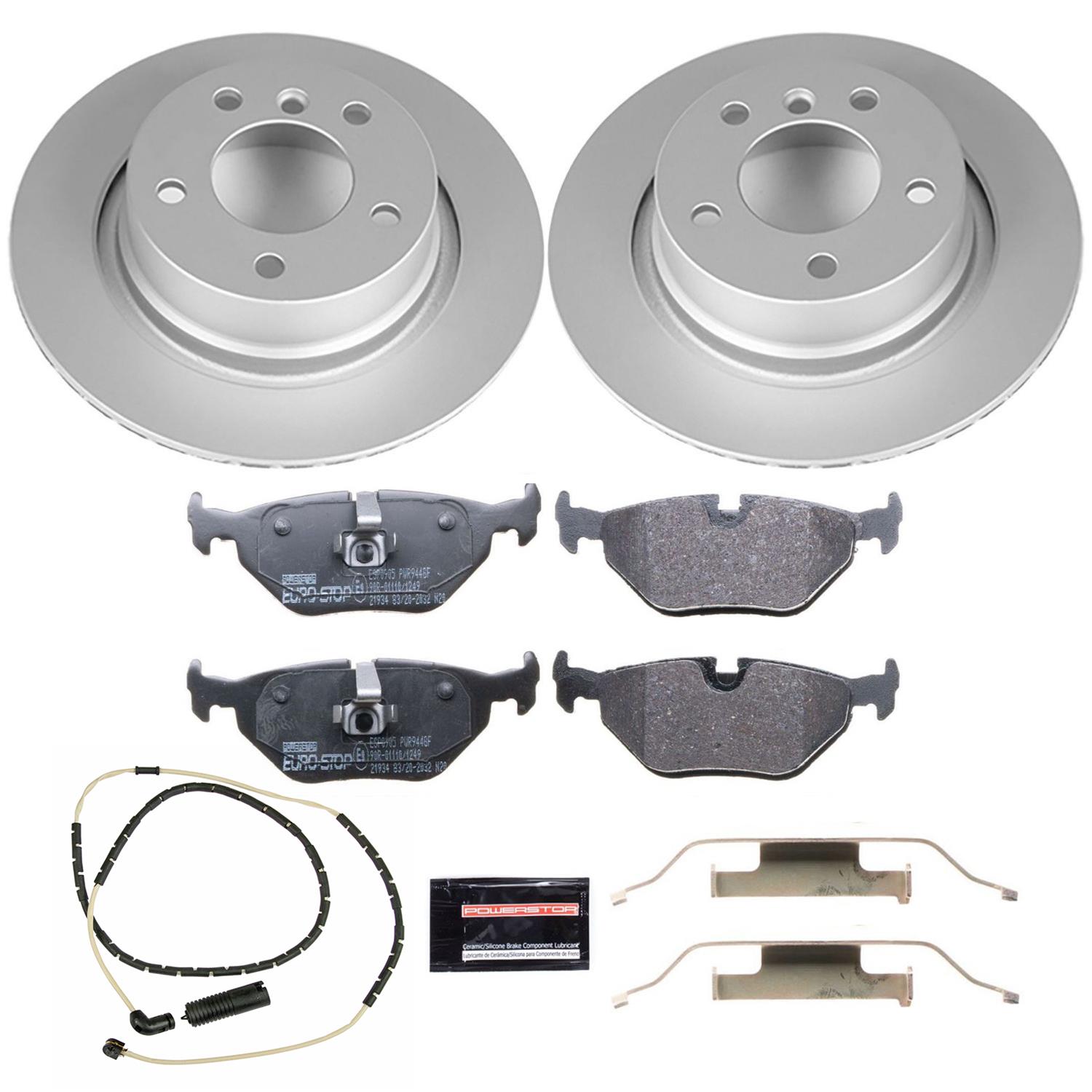 Power Stop 03-08 BMW Z4 Front & Rear Euro-Stop Brake Kit (1x psbESK962, 1x psbESK868) thumbnail 7