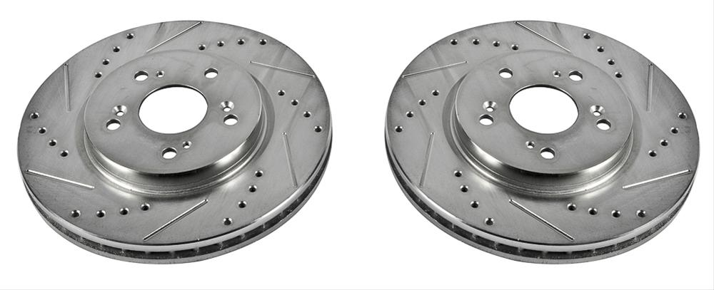 Power Stop JBR1173XPR Power Stop Evolution Drilled and Slotted Rotors |  Summit Racing