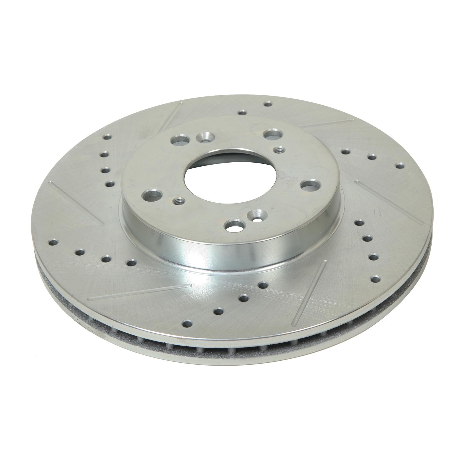 PowerStop JBR709XL PowerStop Evolution Drilled and Slotted Rotors