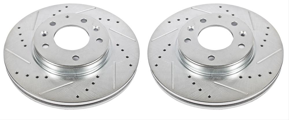 Power Stop 03-05 Mazda 6 Front Evolution Drilled & Slotted Rotors - Pair thumbnail 4