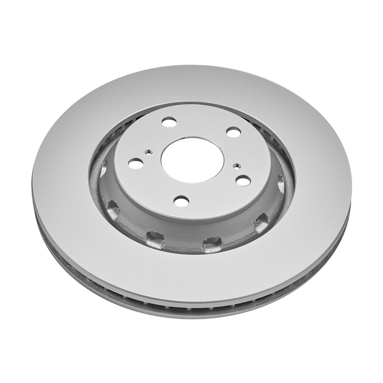 Power Stop Rear Evolution High Carbon Geomet Coated Rotor | 2010-2013 Audi A3 (EBR1204EVC) main image 1