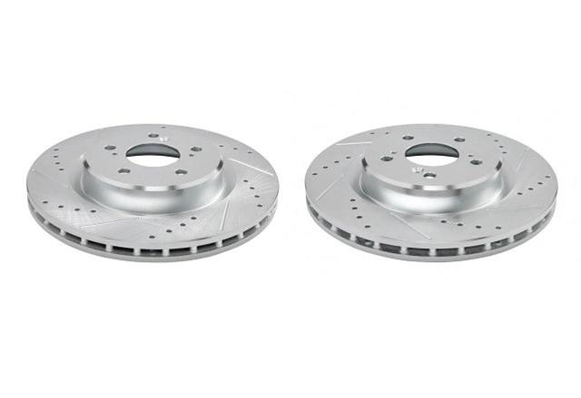 Power Stop 21-23 Acura TLX Front Drilled & Slotted Rotor - Pair thumbnail 3