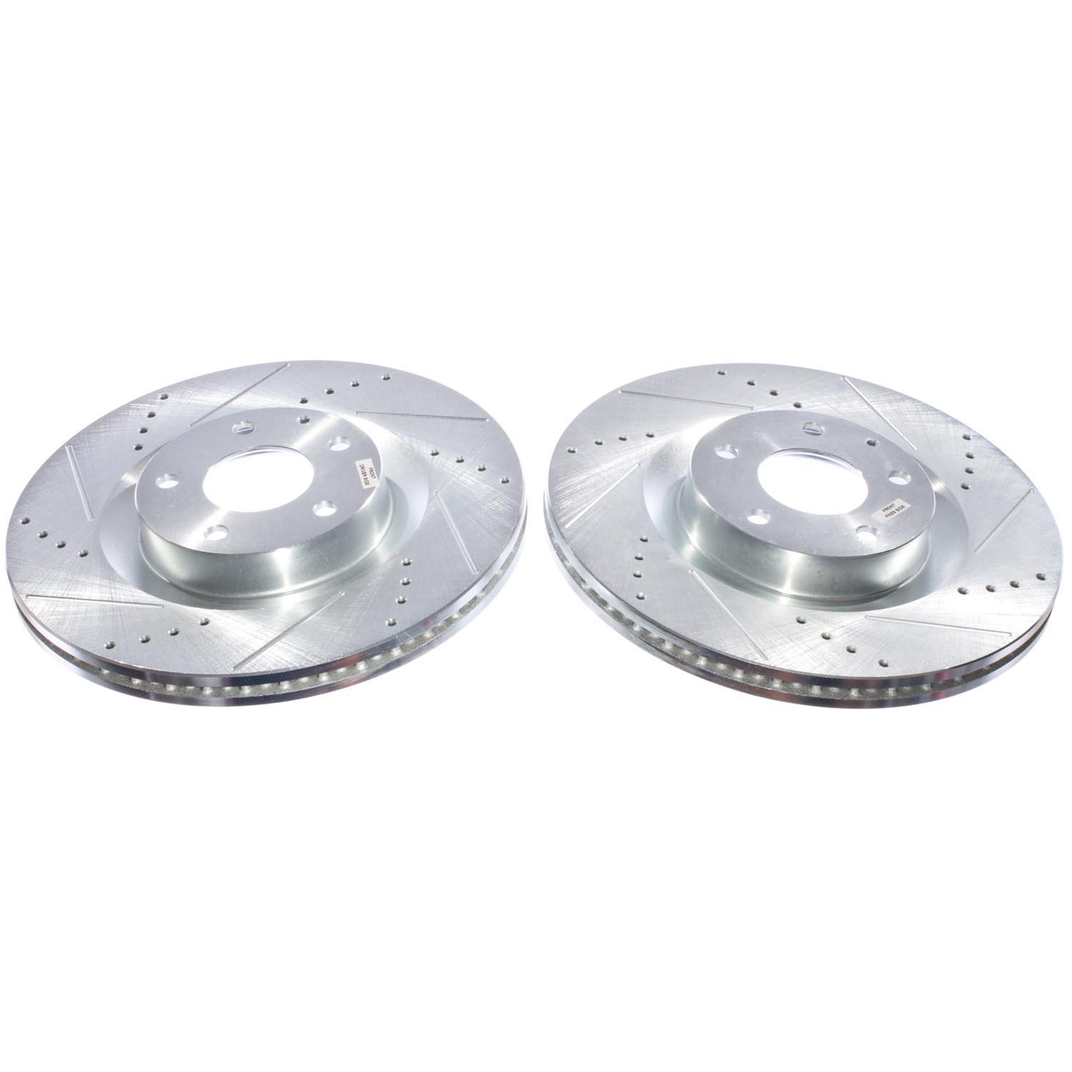 PowerStop JBR1930XPR PowerStop Evolution Drilled and Slotted