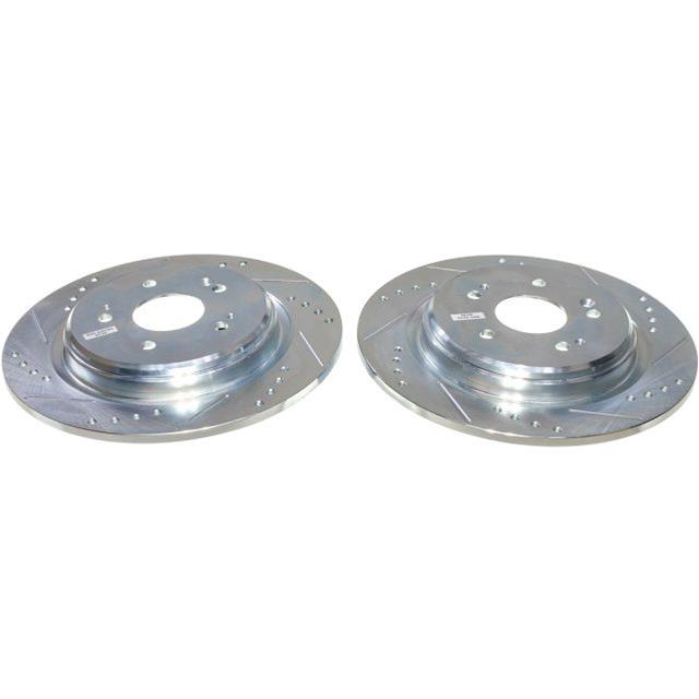 Power Stop 19-24 Acura RDX Rear Drilled & Slotted Rotor - Pair thumbnail 3