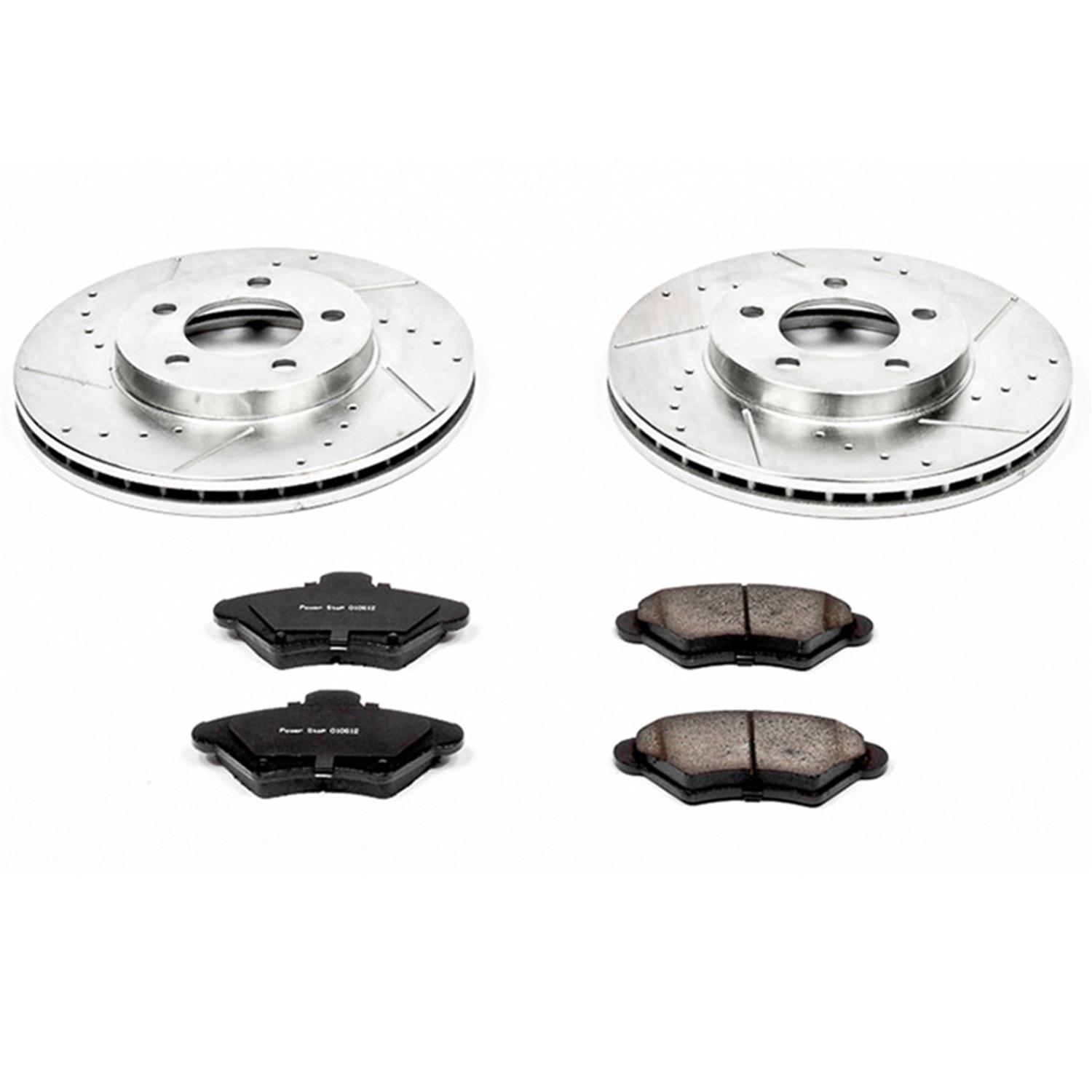 PowerStop Front & Rear Z23 Evolution Sport Brake Kit | Ram ProMaster 1500 (14-15) (K7304)
