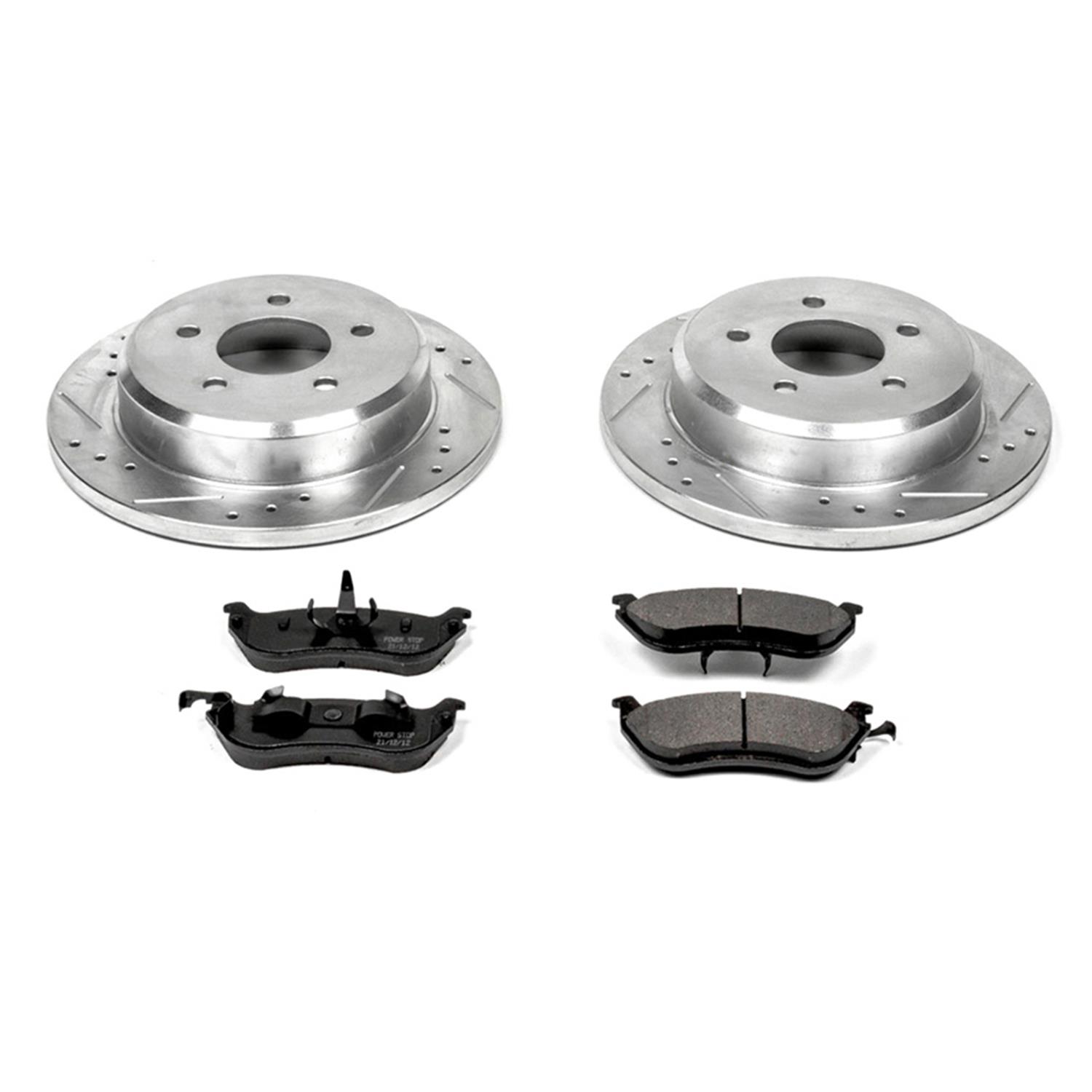 PowerStop KC1336 PowerStop Z23 Evolution Sport Brake Upgrade Kits
