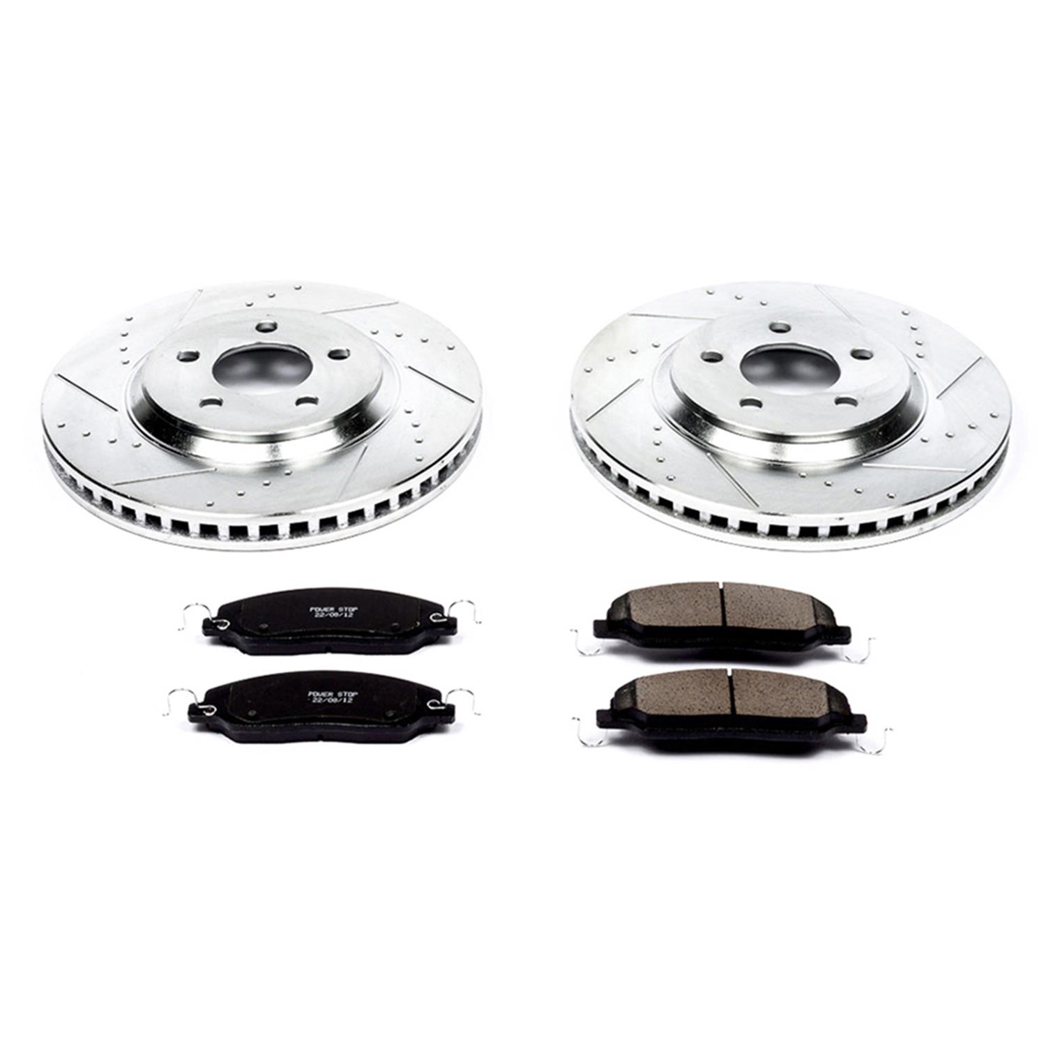 PowerStop K1381 PowerStop Z23 Evolution Sport Brake Upgrade Kits