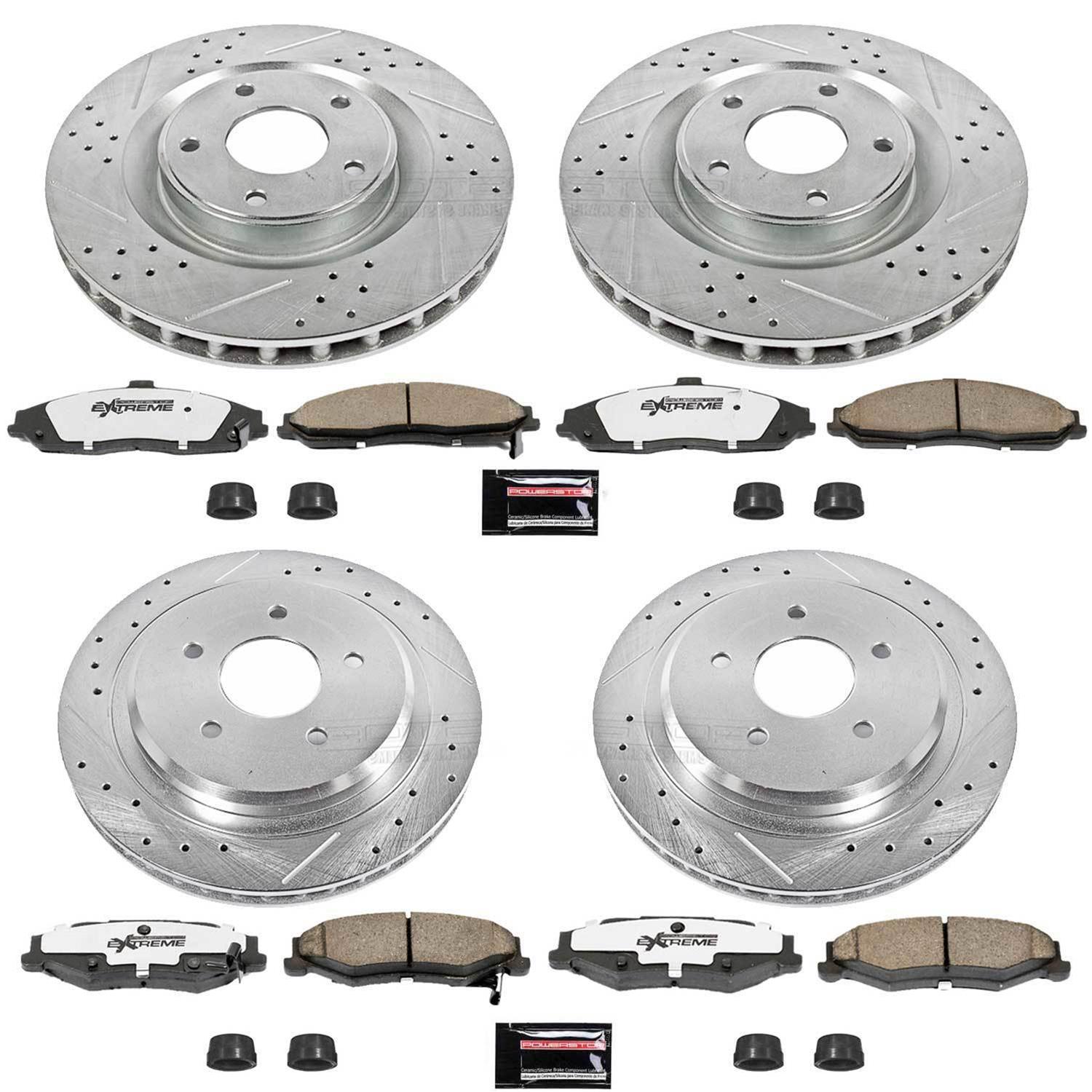 PowerStop K1418-26 PowerStop Z26 Street Warrior Brake