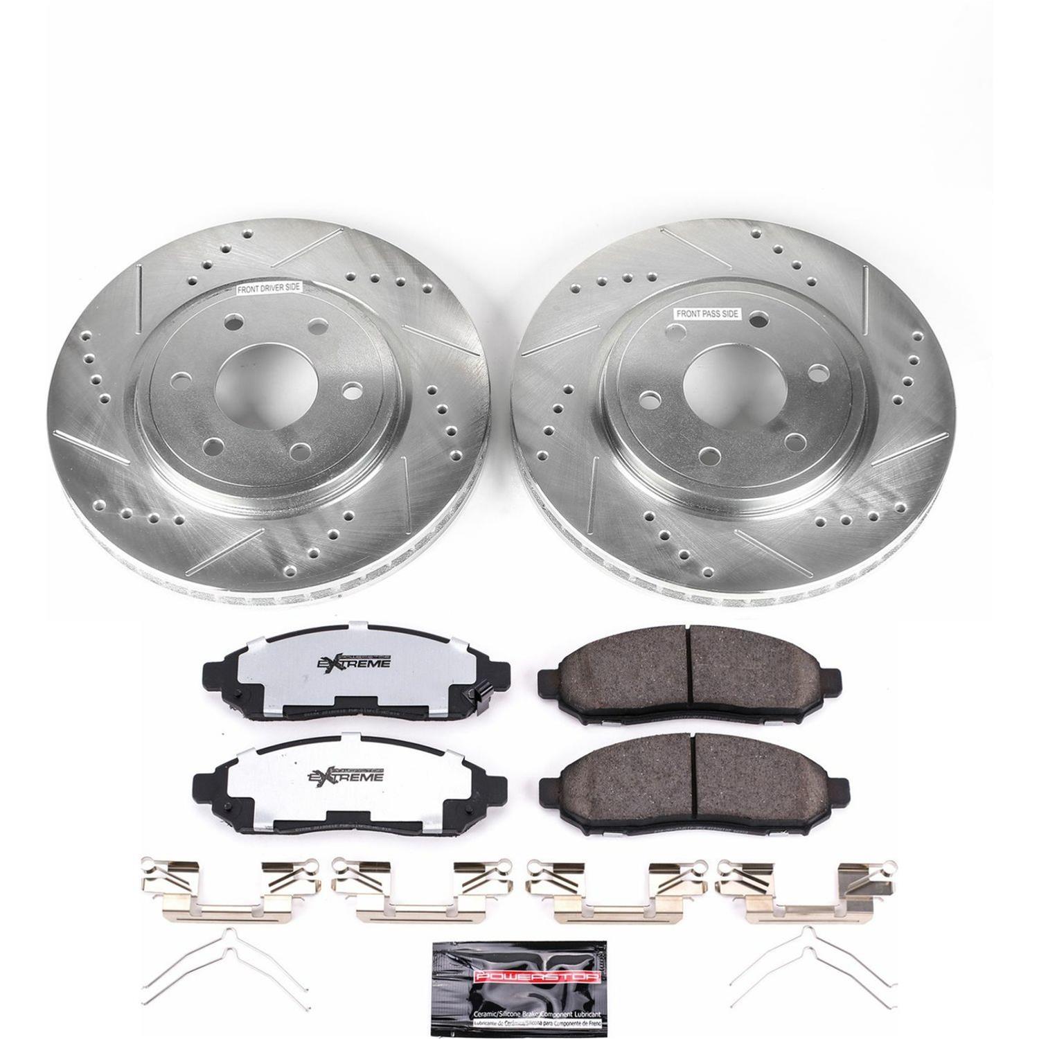 Power Stop 05-18 Nissan Frontier Front & Rear Z36 Truck & Tow Brake Kit (1x psbK4621-36, 1x psbK142-36) thumbnail 5